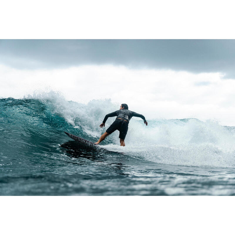 Planche de surf fish 6'1 avec boitiers Futures sans ailerons - bordeaux