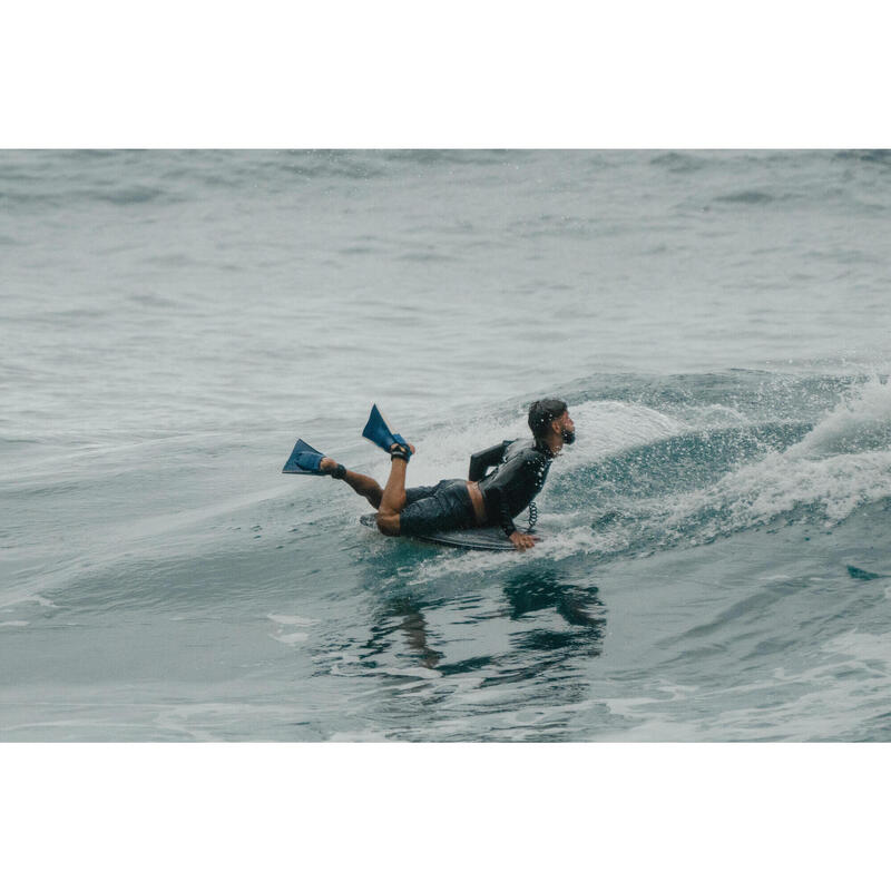 Erkek Uzun 19" Deniz Şortu/ Boardshort - Siyah - 900 ITZBLACK