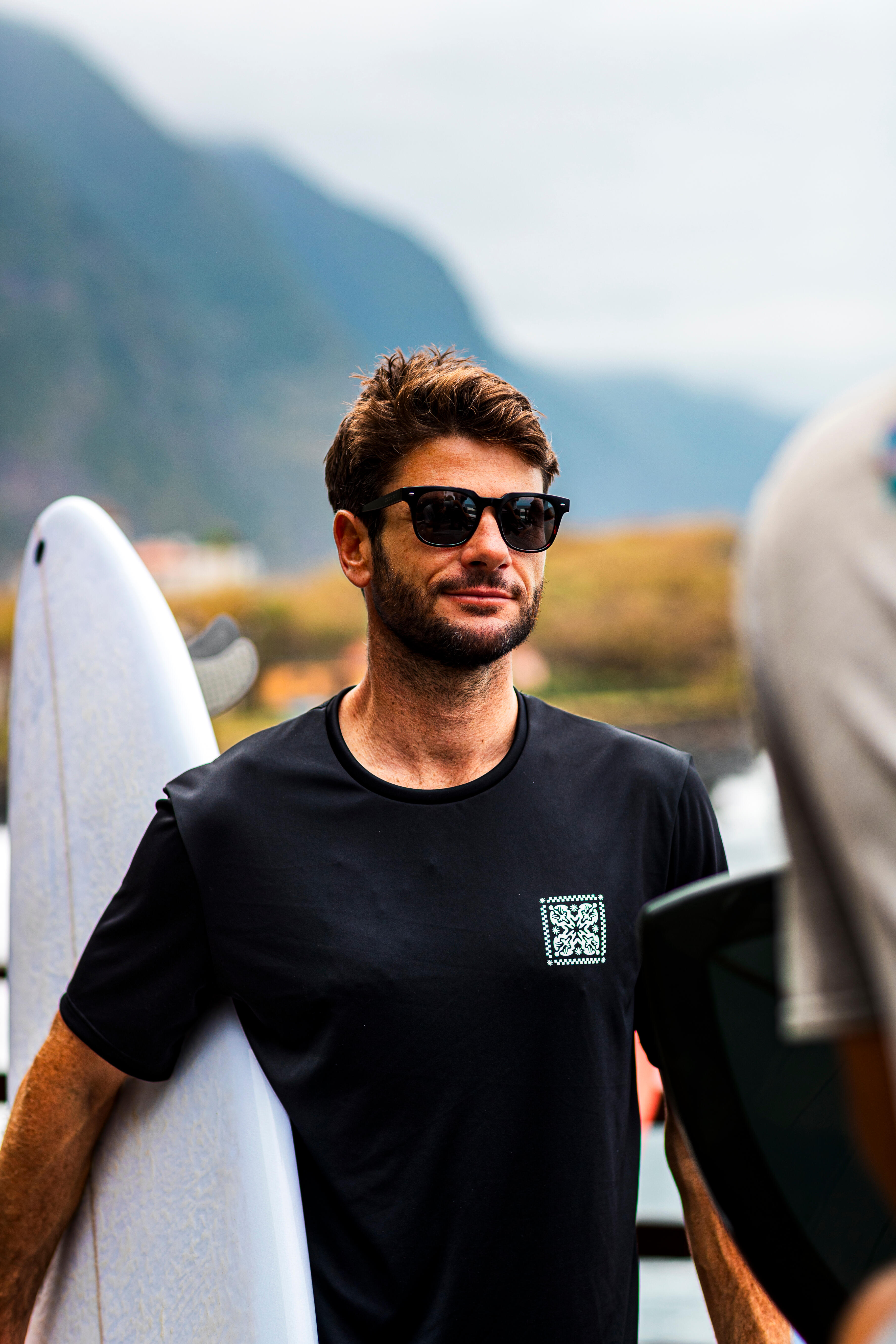 Maillot dermoprotecteur de surf à manches courtes FPRUV 50+ homme - OLAIAN