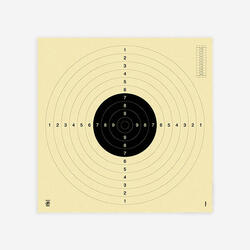 20 CIBLES C50 BEIGE 55 X 52CM