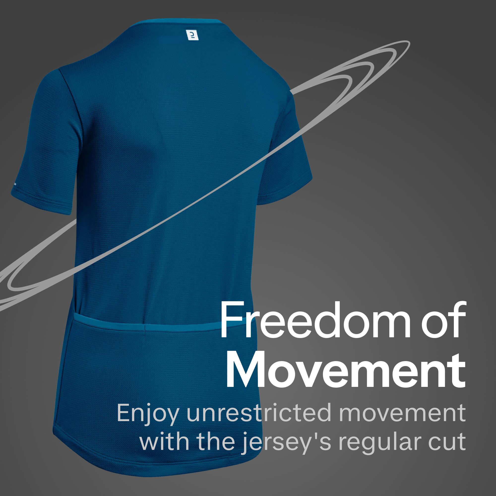 Kids Cycling Jersey - Blue