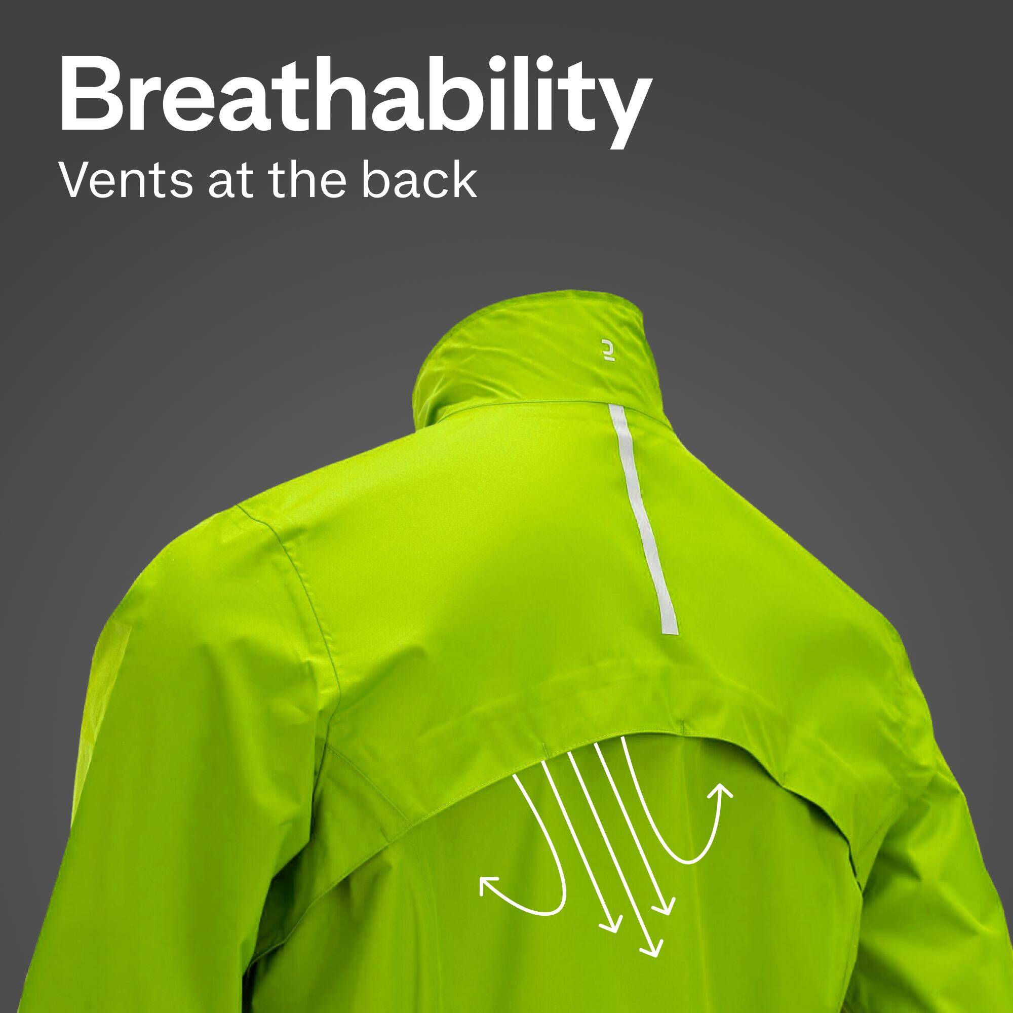 Rain Jacket RC100 - Neon Yellow -  5
