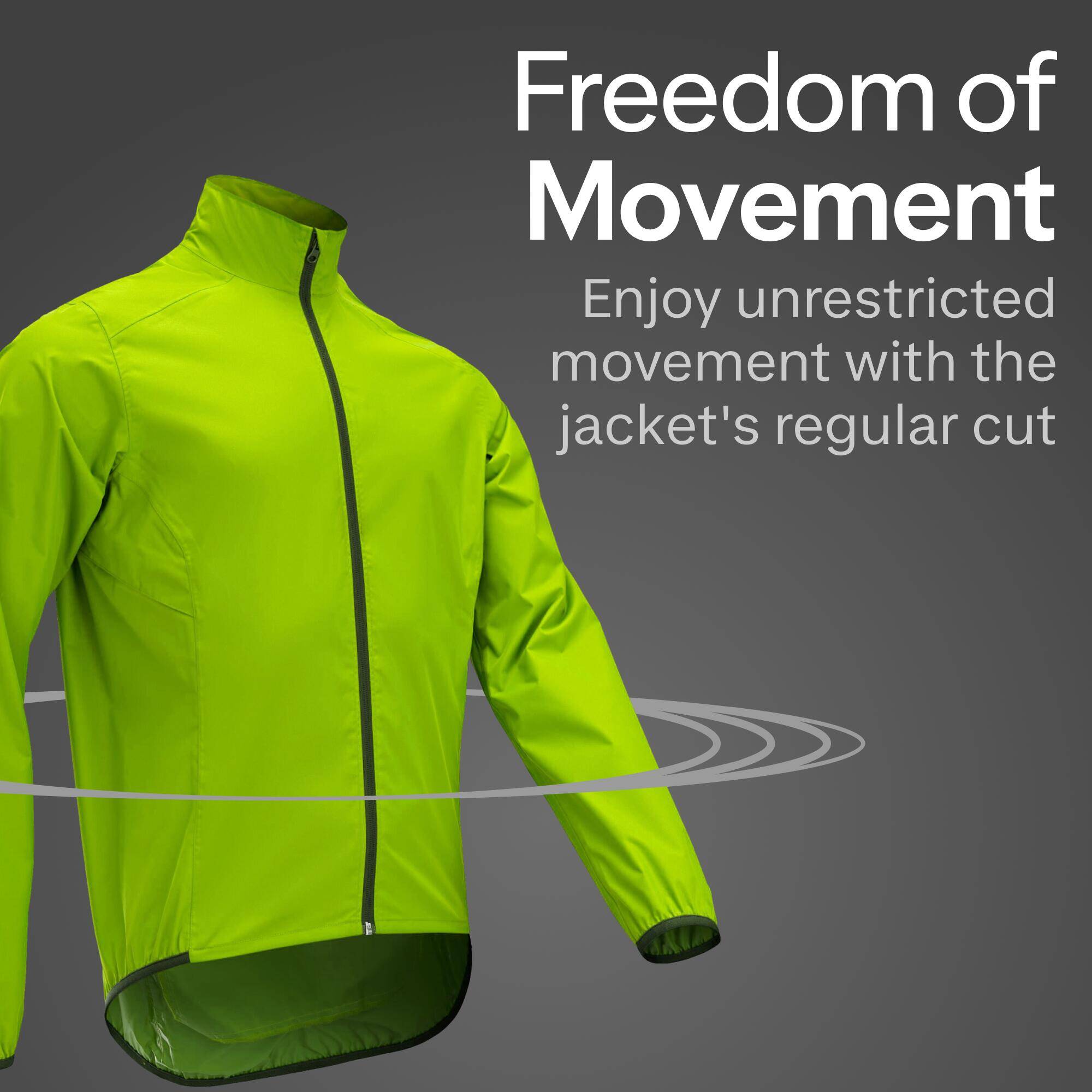 Rain Jacket RC100 - Neon Yellow -  3