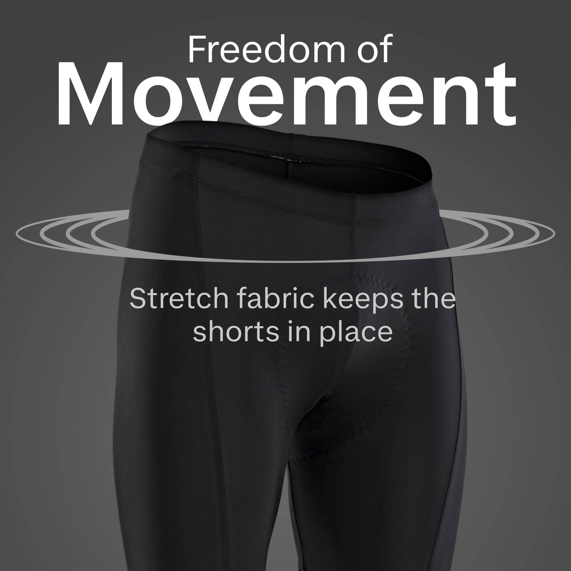 Men Road Cycling Bibless Shorts - Essential -  4