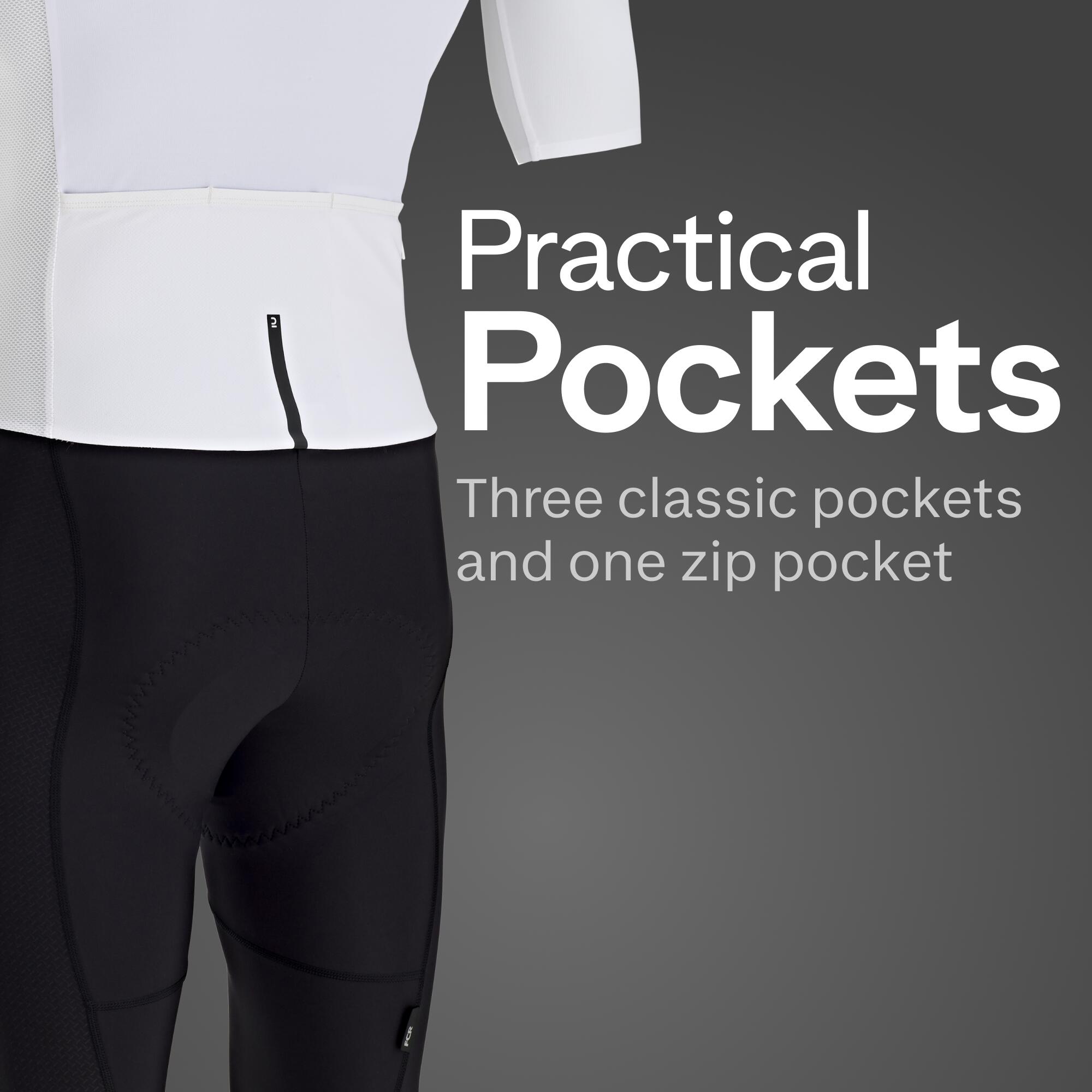 Road Cycling Aerosuit Racer Team - White Team