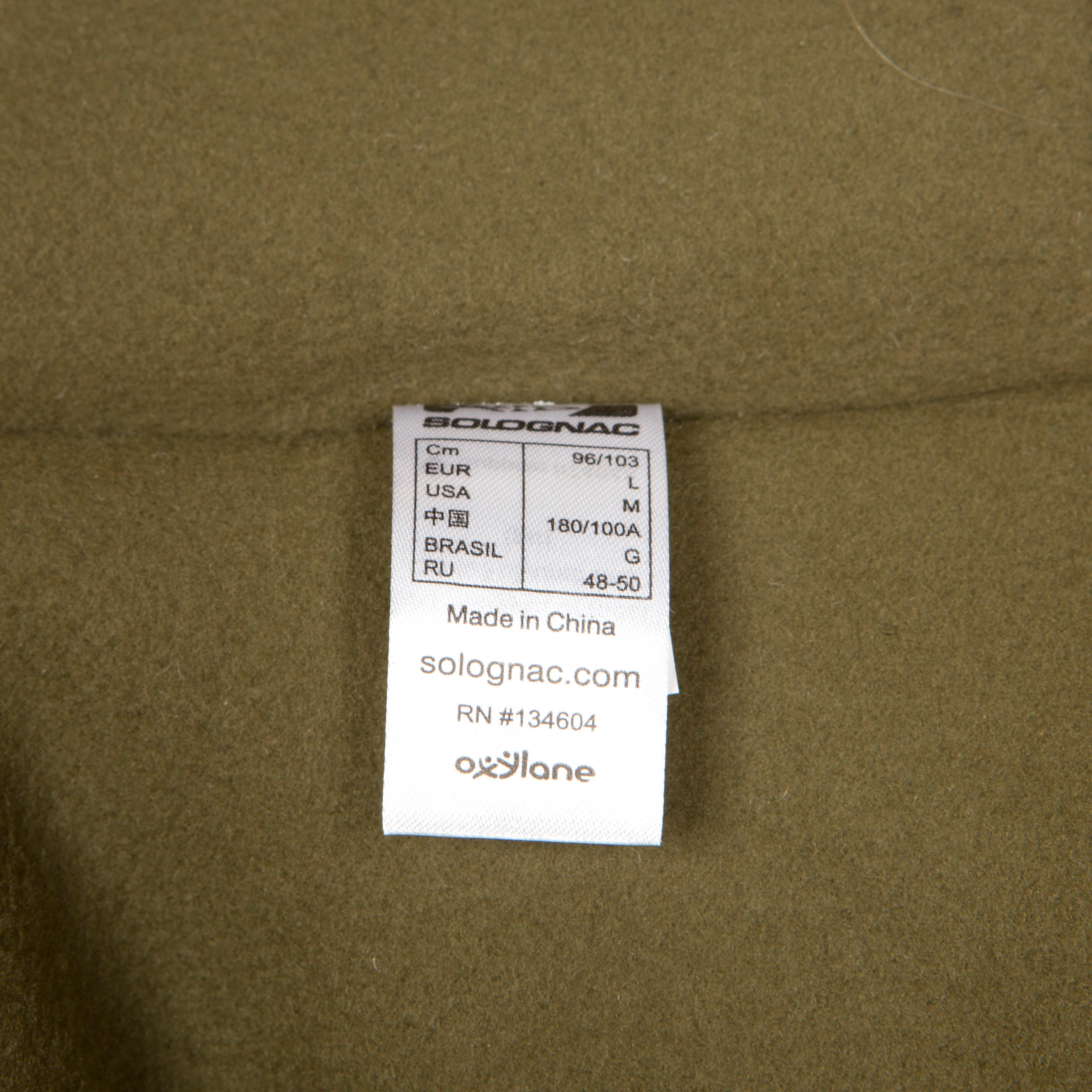 WARM JACKET 100 GREEN 12/13