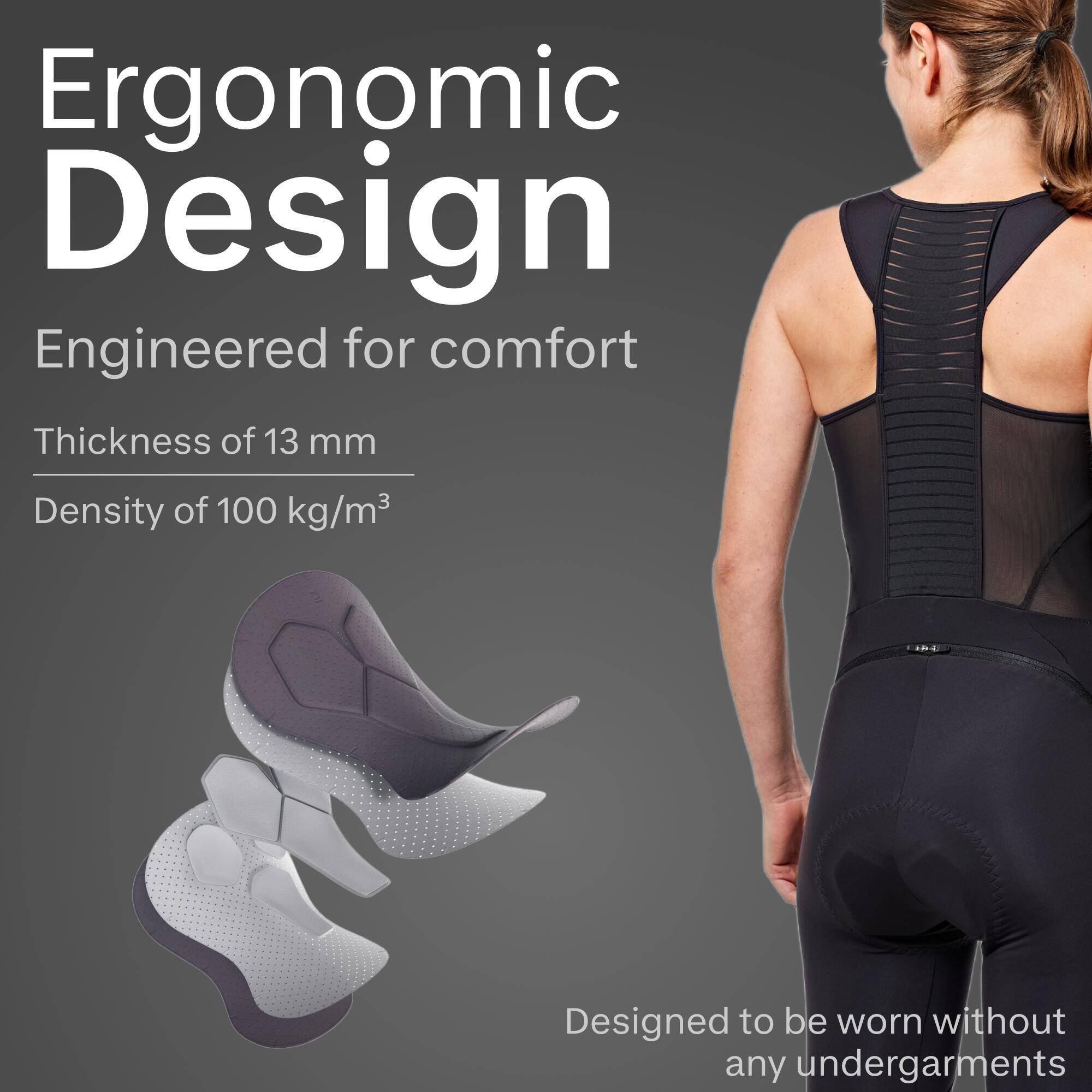 Women's Cycling Bib Shorts - Quick-Zip Sport -  4