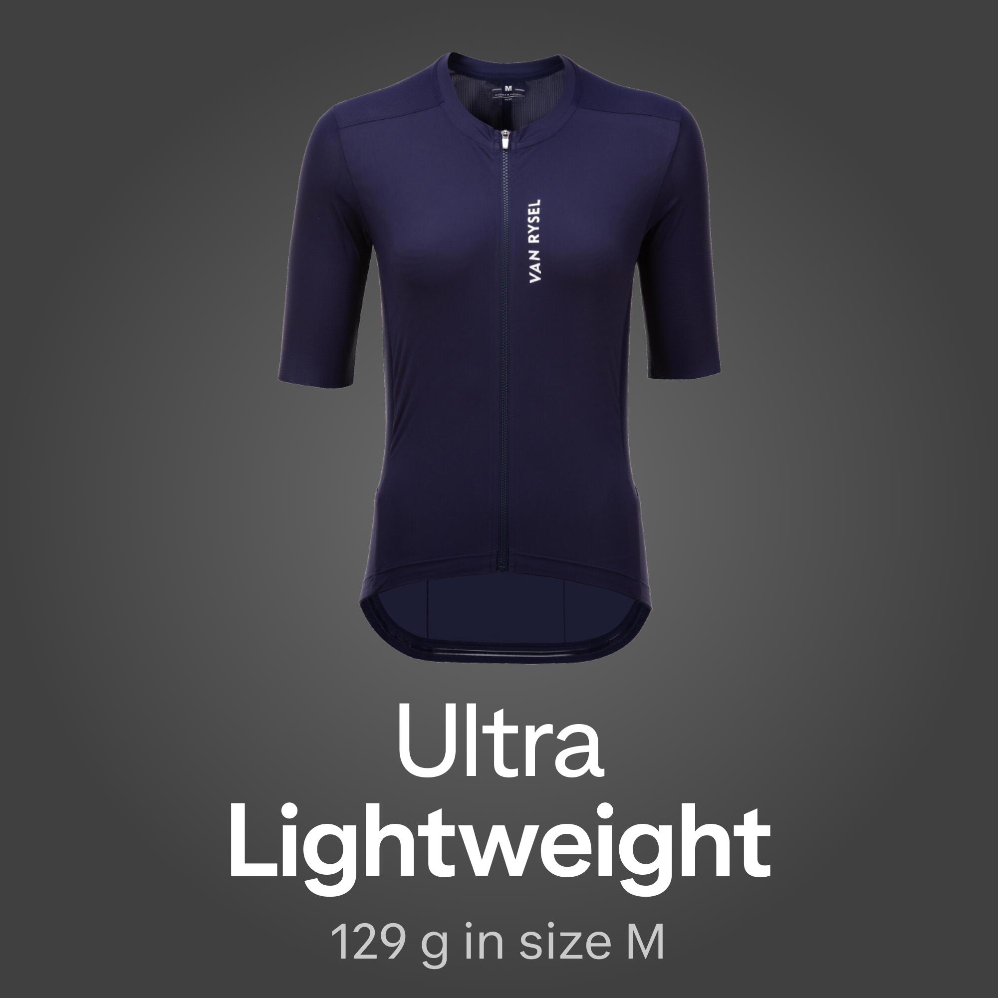 Unisex Cycling Short Sleeve Jersey Breathable Racer 2 - Navy