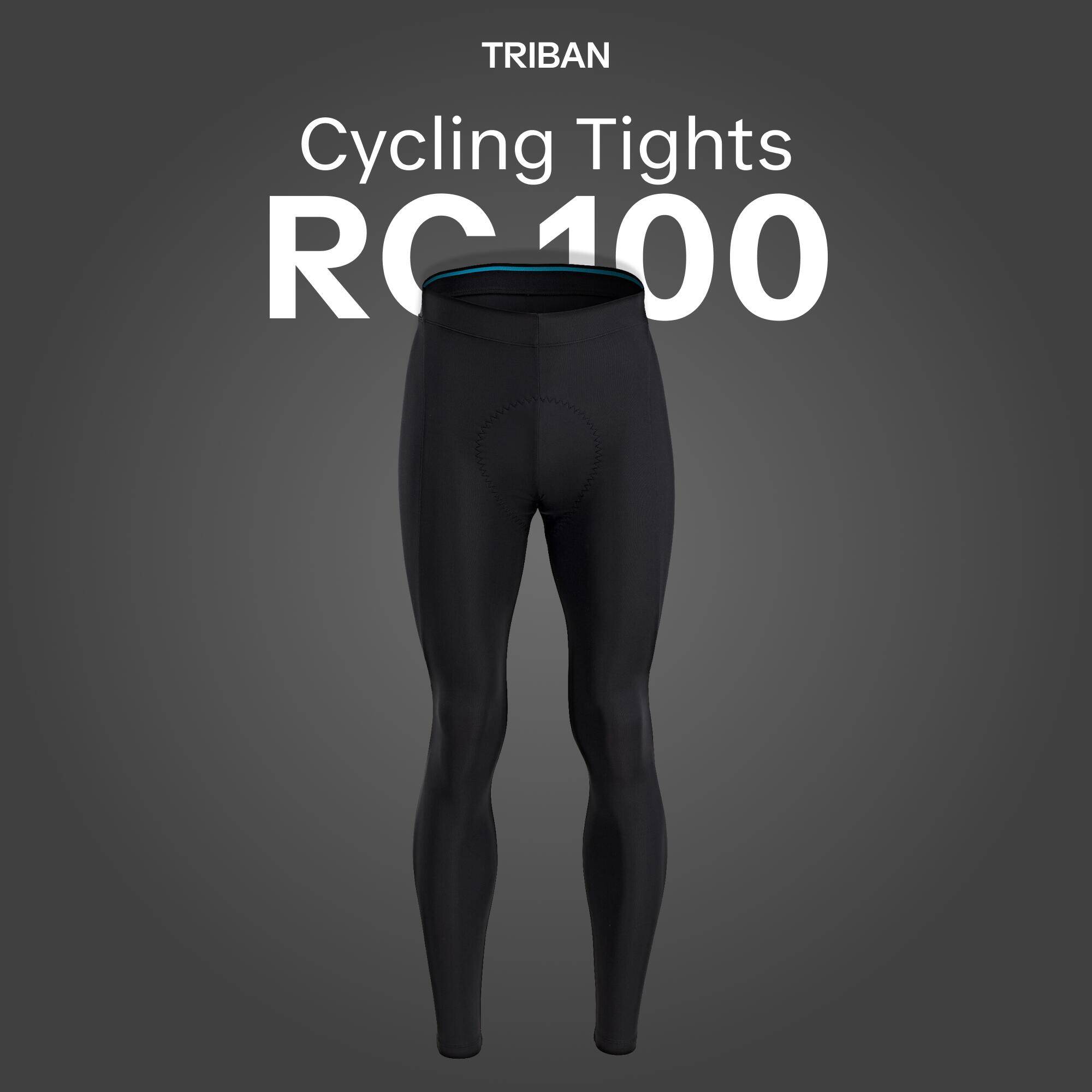 Men Road Cycling Tights RC100 -  2