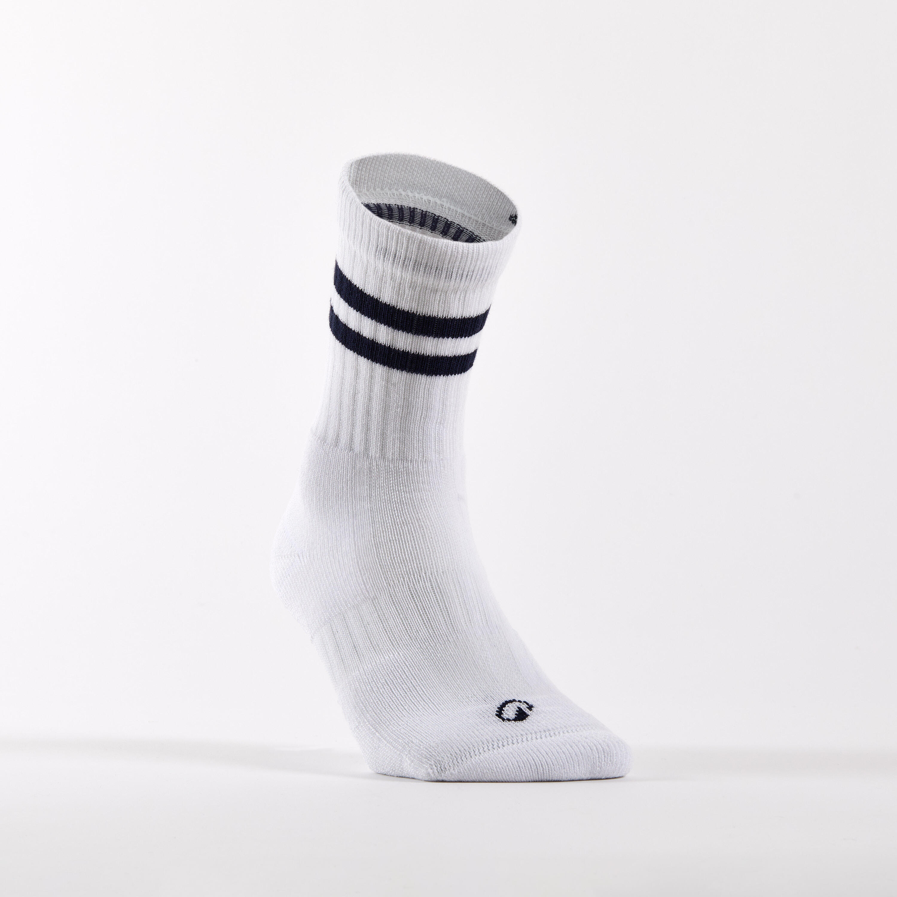 High Tennis Socks Tri-Pack RS 500 - Retro White 6/7