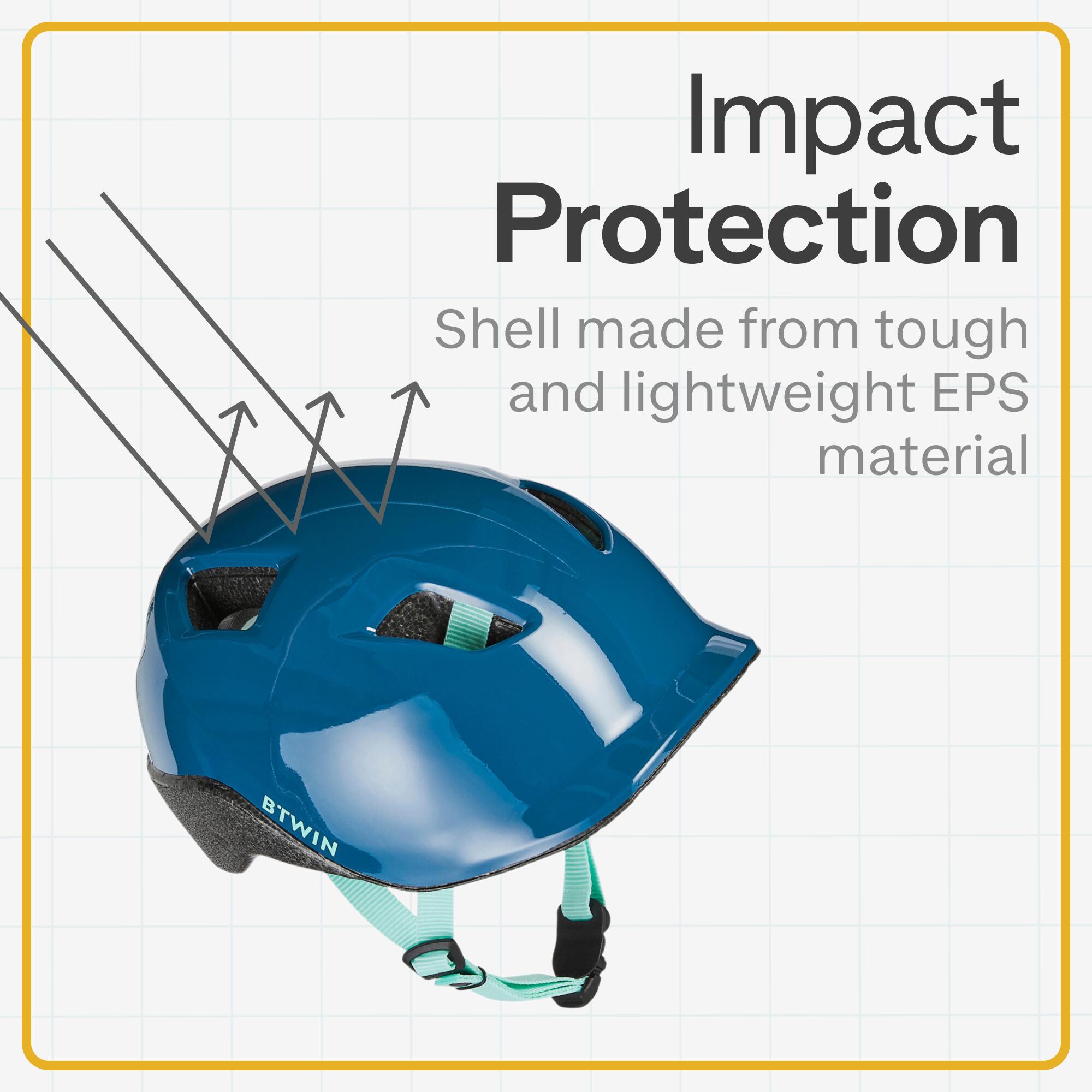 Kids Cycling Helmet 500 - Blue