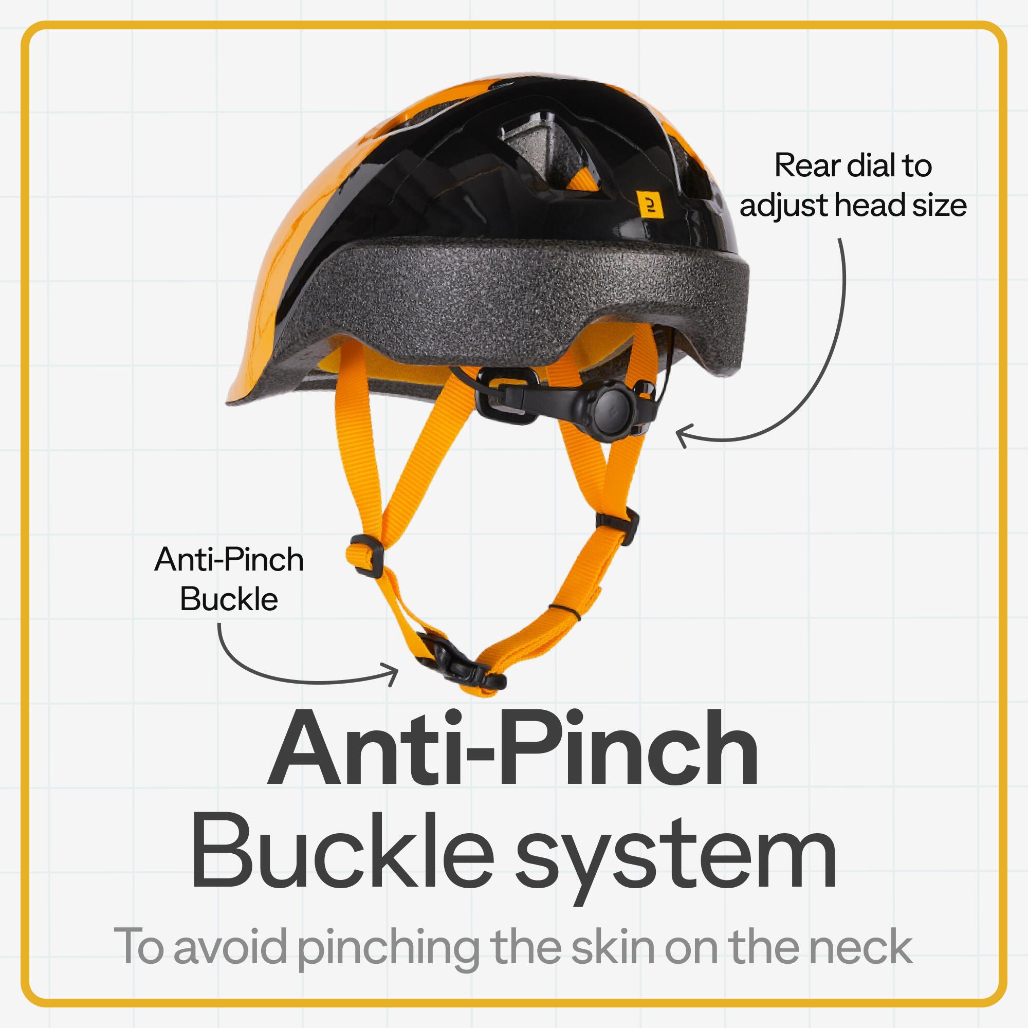 Kids Cycling Helmet 500 - Yellow