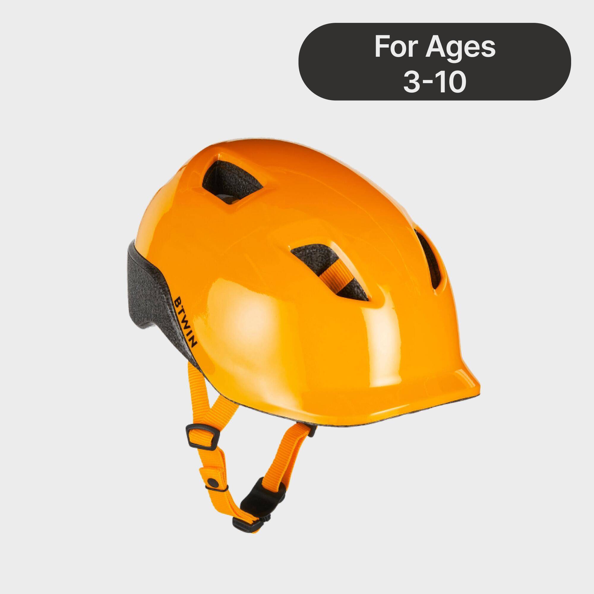 Kids Cycling Helmet 500 - Yellow -  1