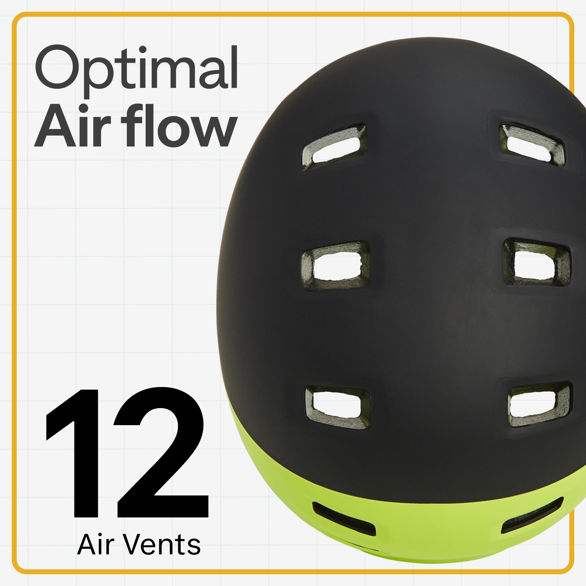 Kids' Bike Helmet Bol 520 - Neon