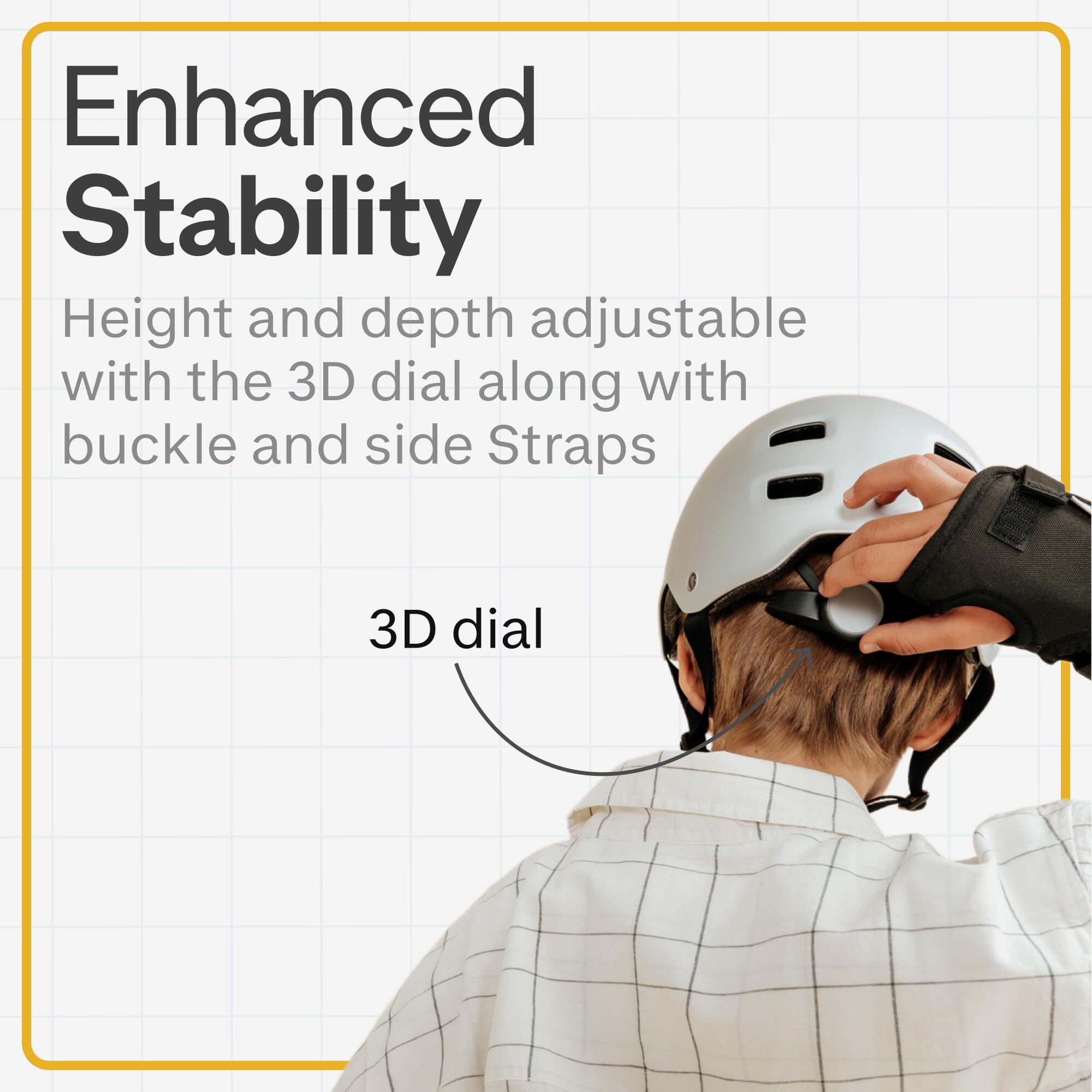 Inline Skating Skateboarding Scootering Helmet MF500 - Grey