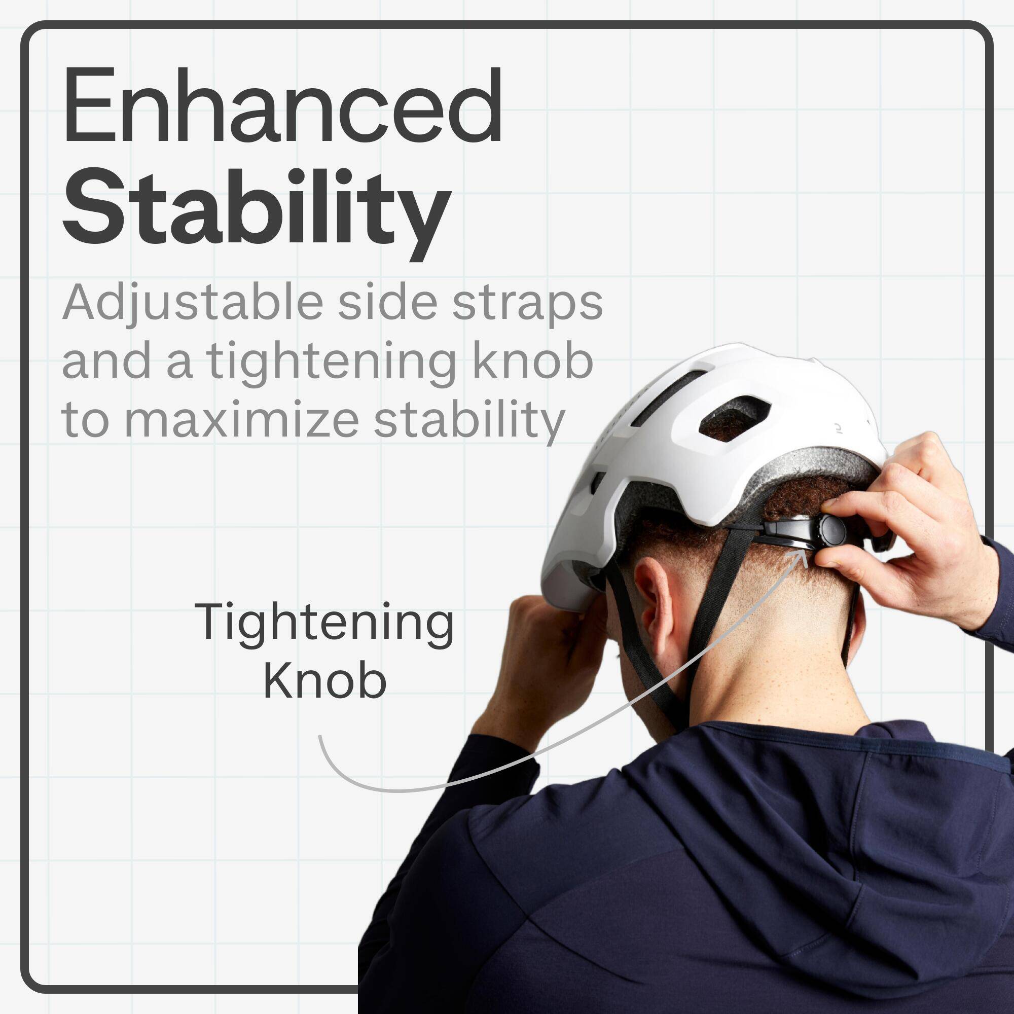 Mountain Bike Helmet EXPL 100 - White -  5