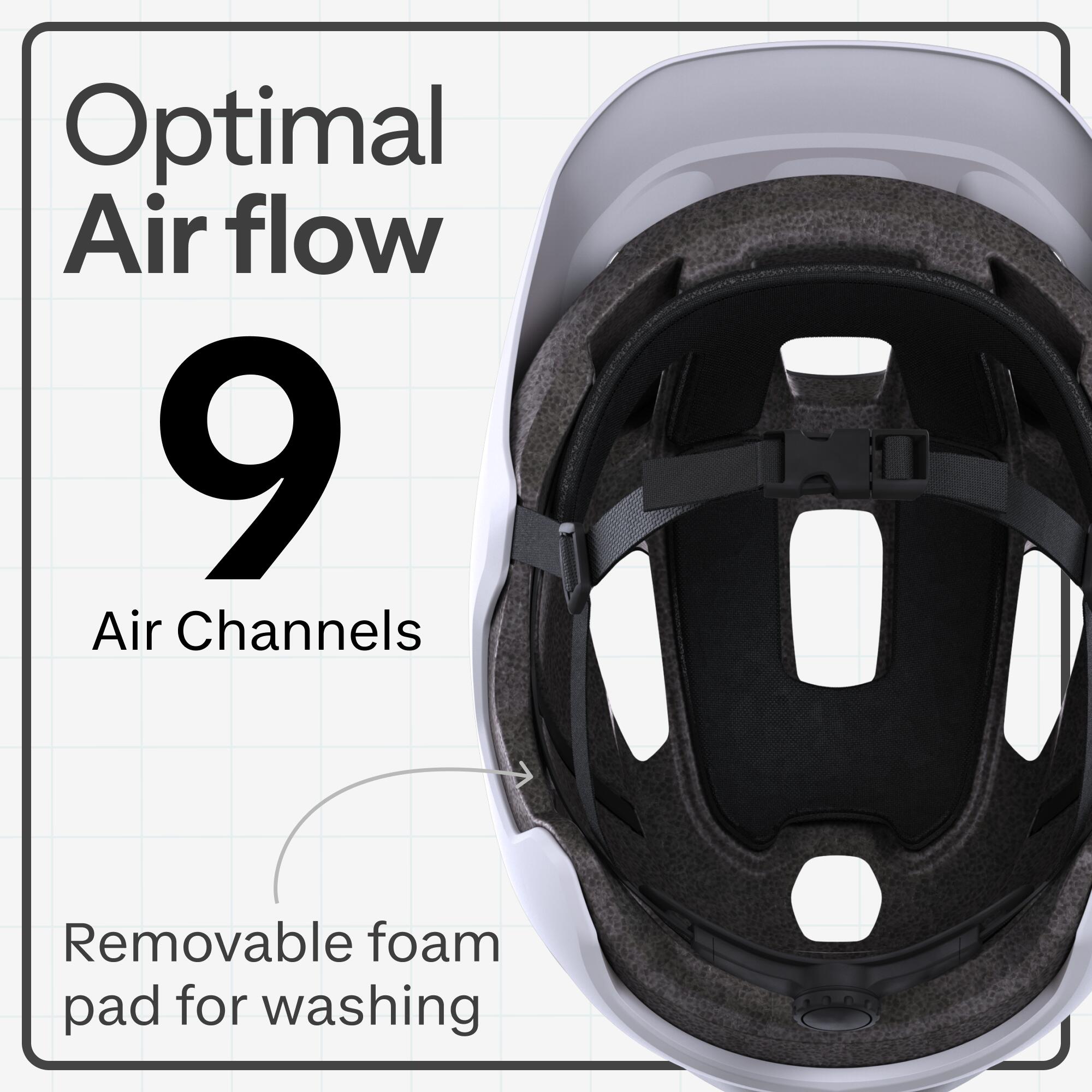 Mountain Bike Helmet EXPL 100 - White