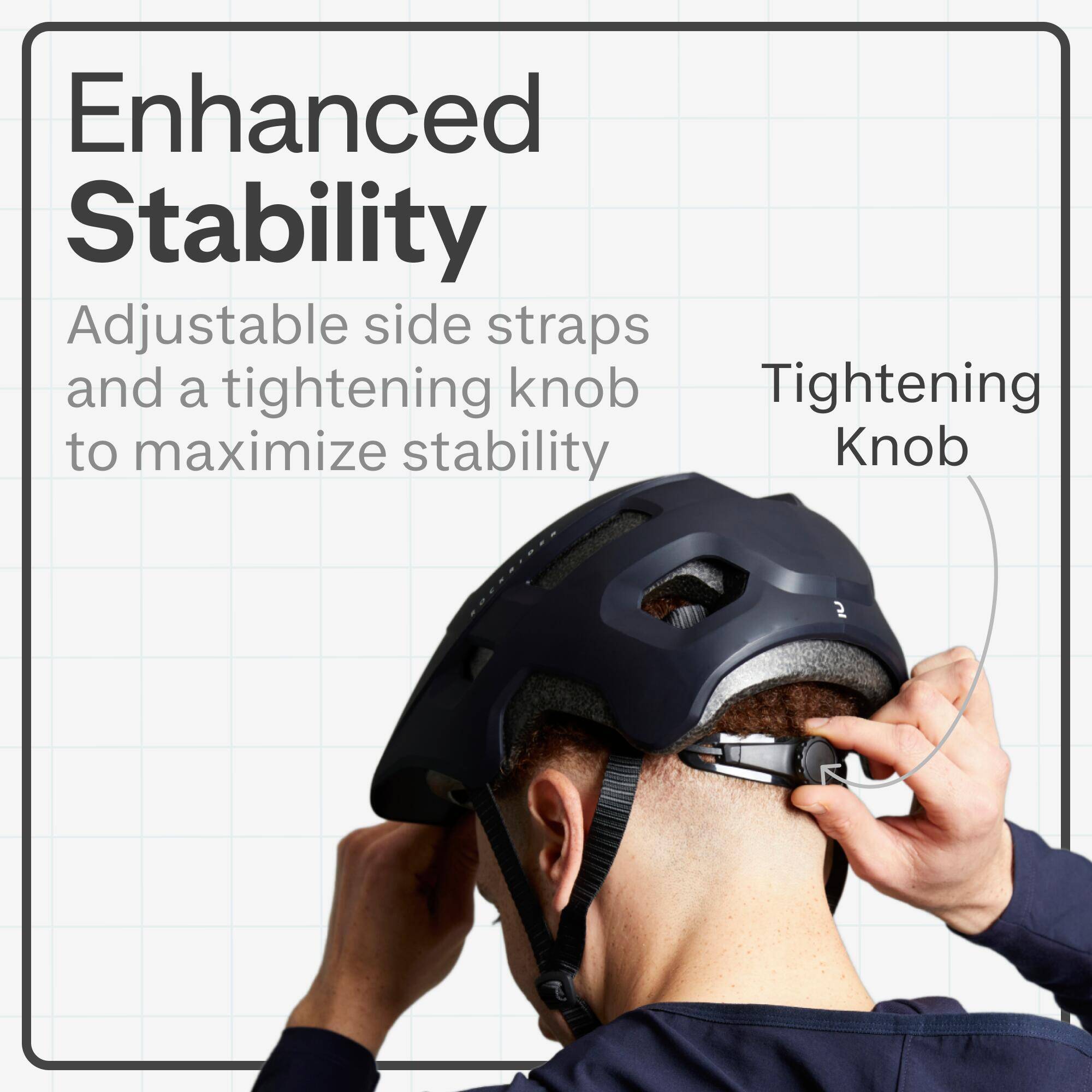 Mountain Bike Helmet EXPL 100 - Blue -  5