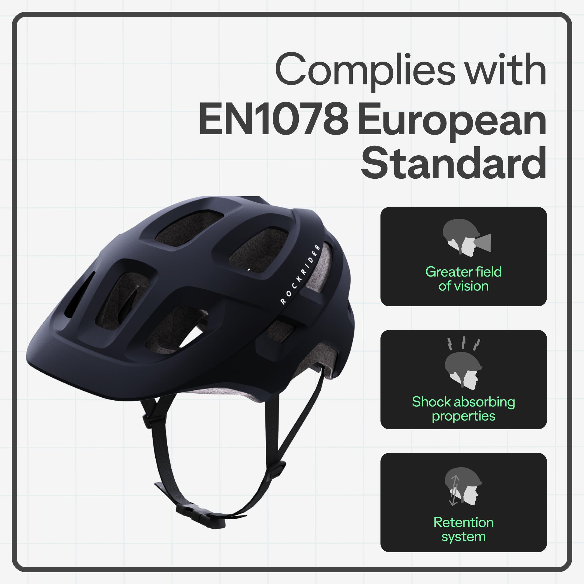 Mountain Bike Helmet EXPL 100 - Blue