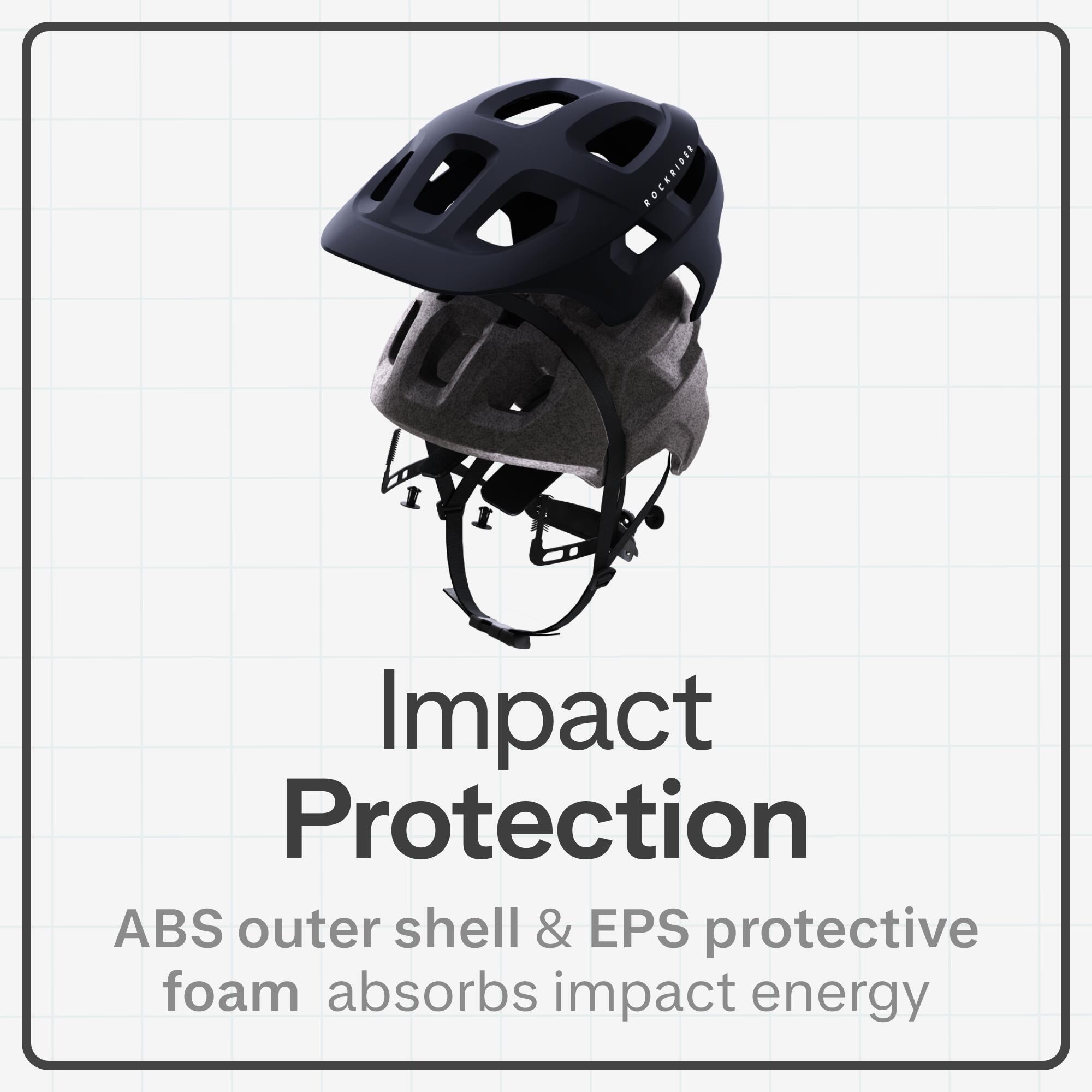 Mountain Bike Helmet EXPL 100 - Blue