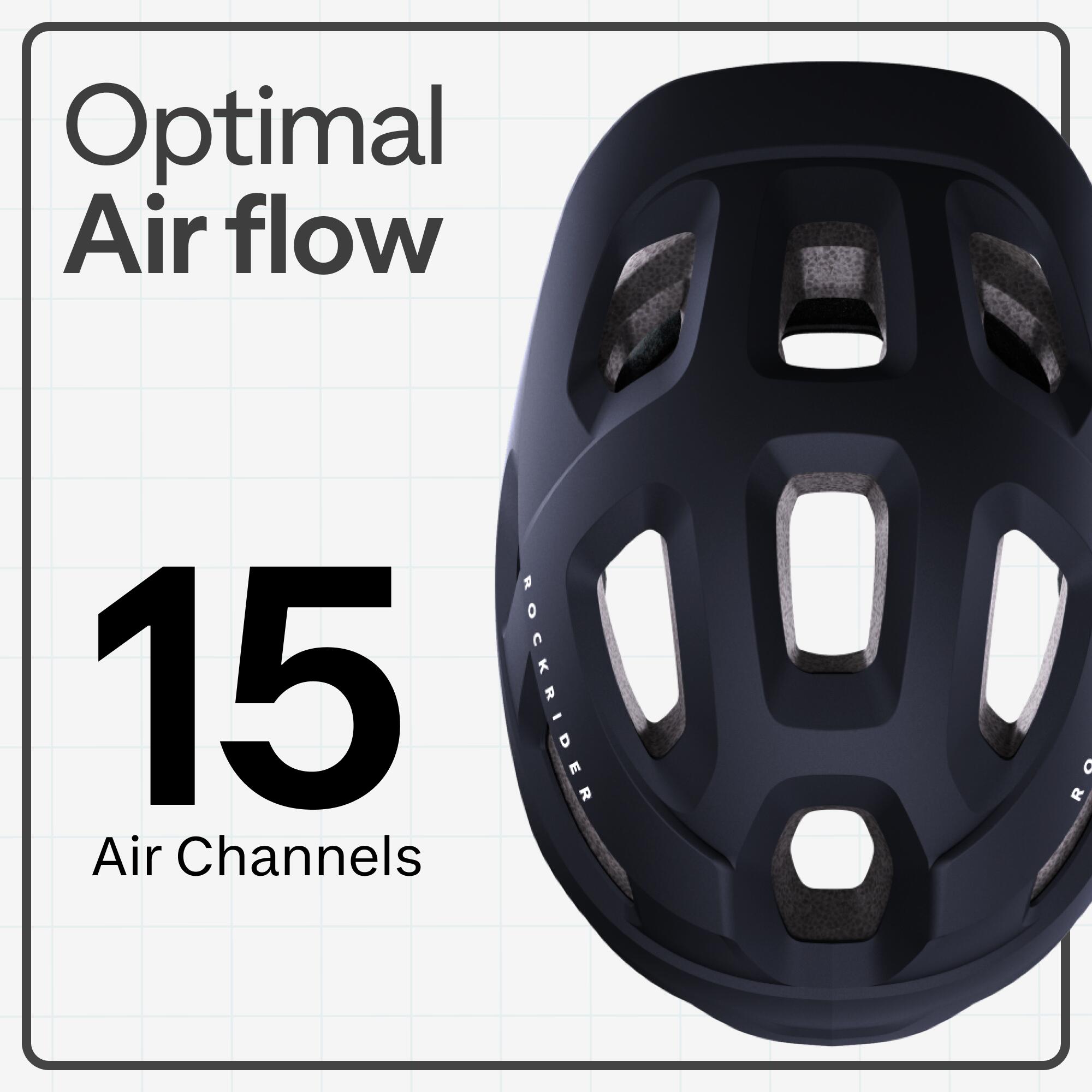 Mountain Bike Helmet EXPL 100 - Blue