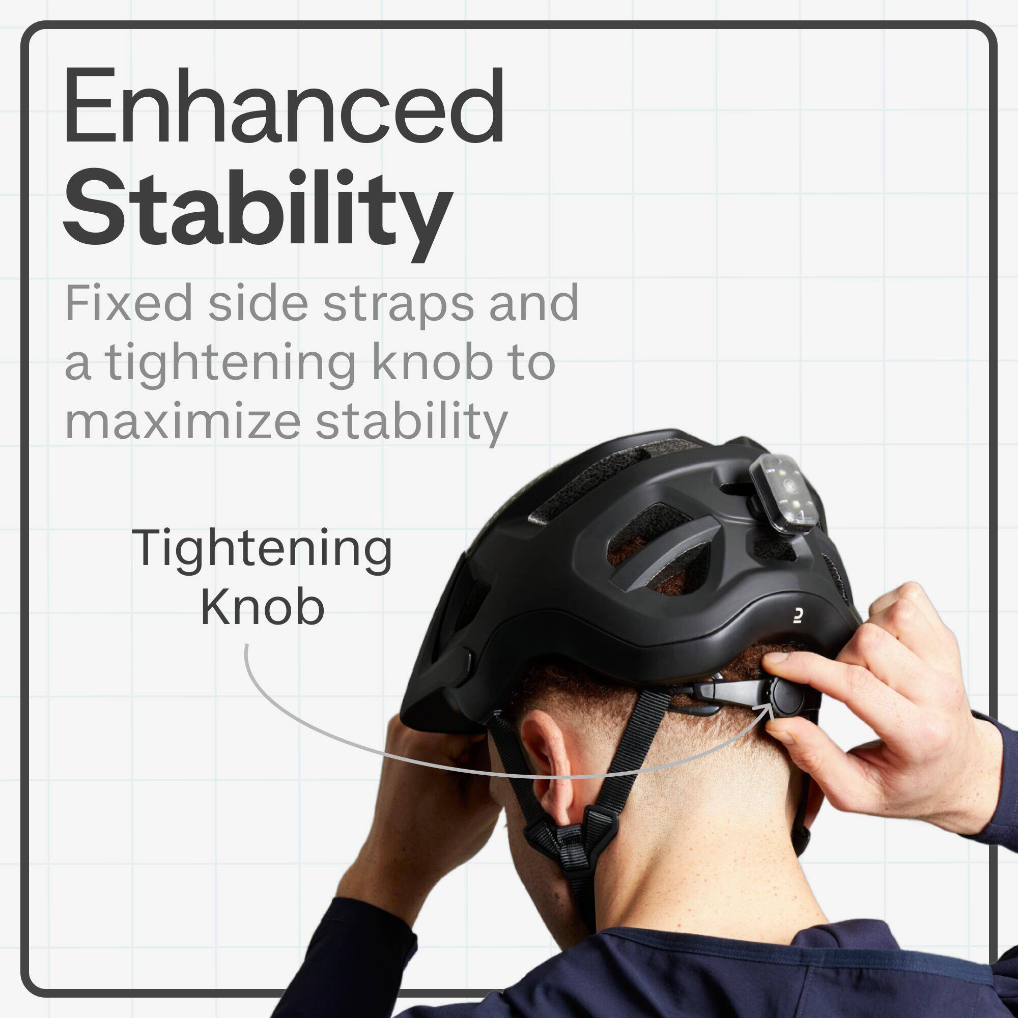 Mountain Bike Helmet ST500 Black -  3
