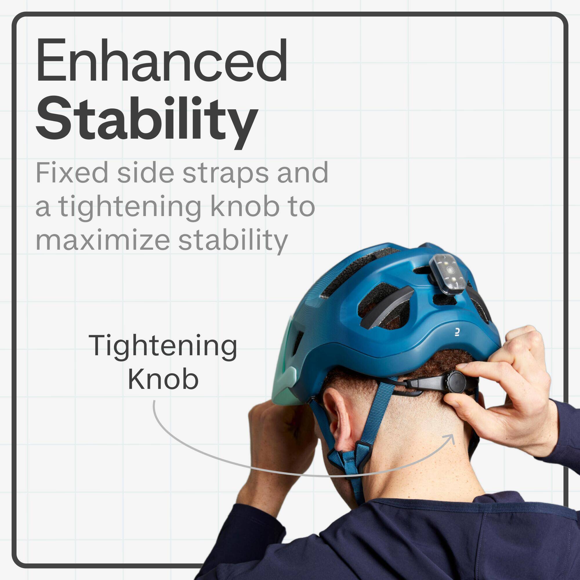Mountain Bike Helmet EXPL 500 - Faded Blue -  3