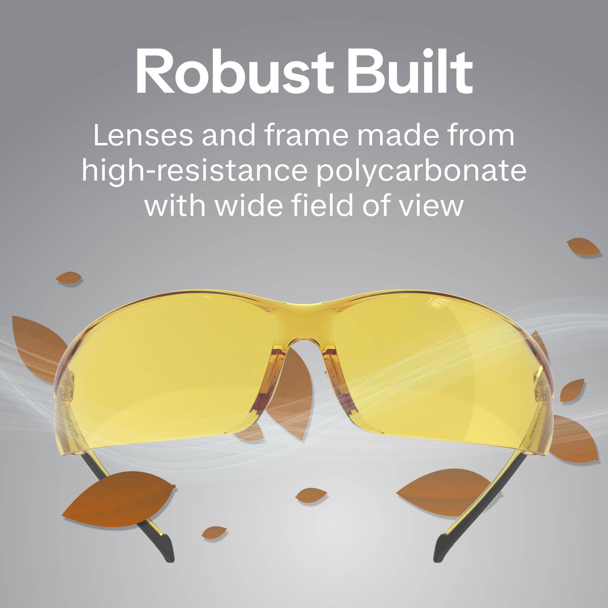 Cycling Sunglasses ST100 Yellow -  4
