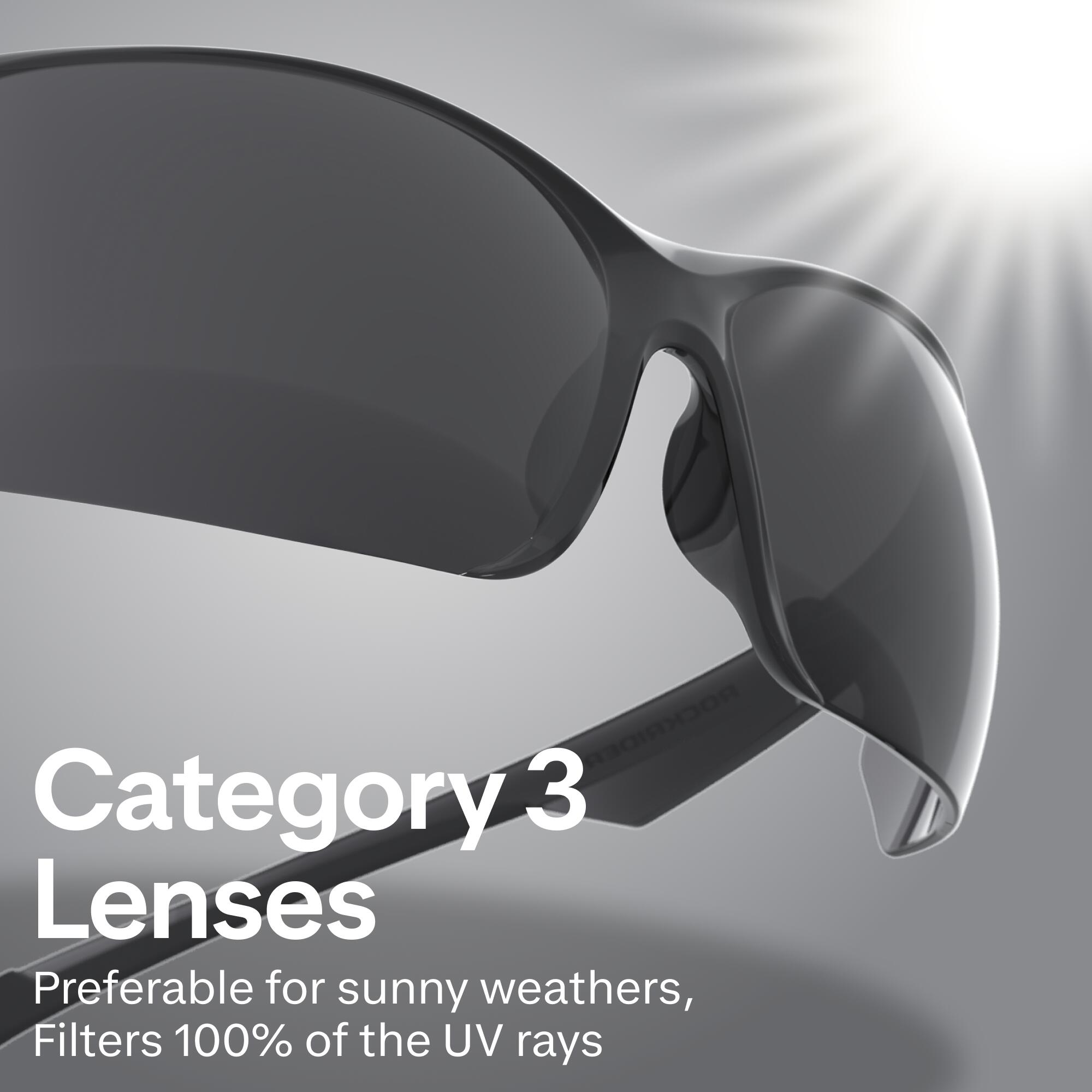 Cycling Sunglasses ST100 Black