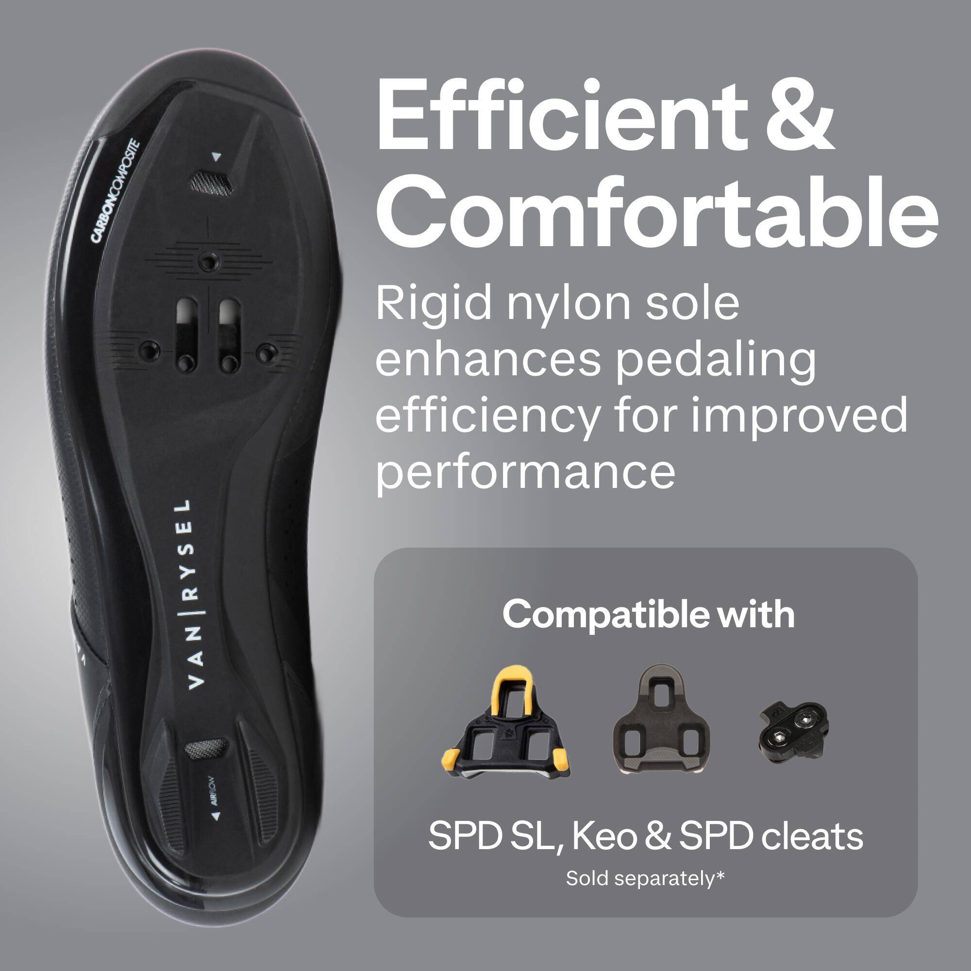 Road Cycling Shoes Road 520 - Black -  1