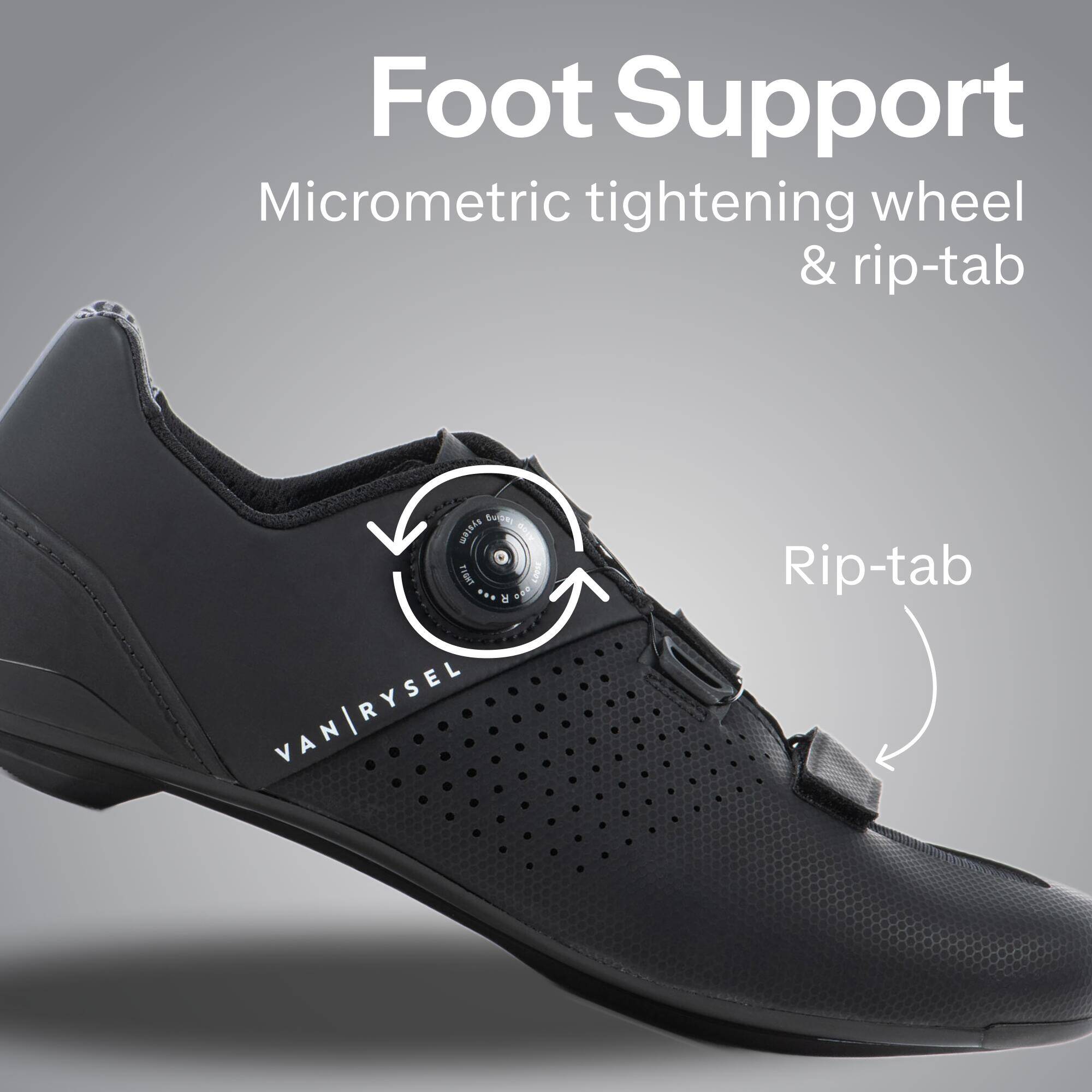 Road Cycling Shoes Road 520 - Black -  2