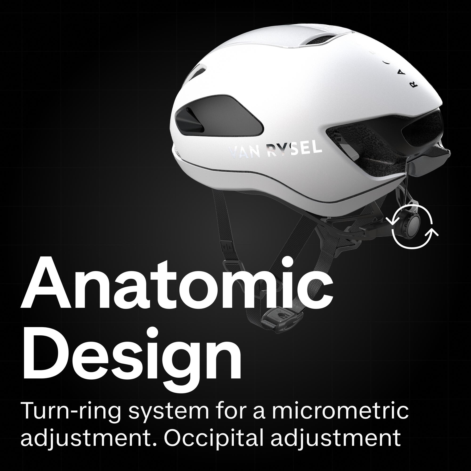 Aero Road Cycling Helmet RCR-F - White