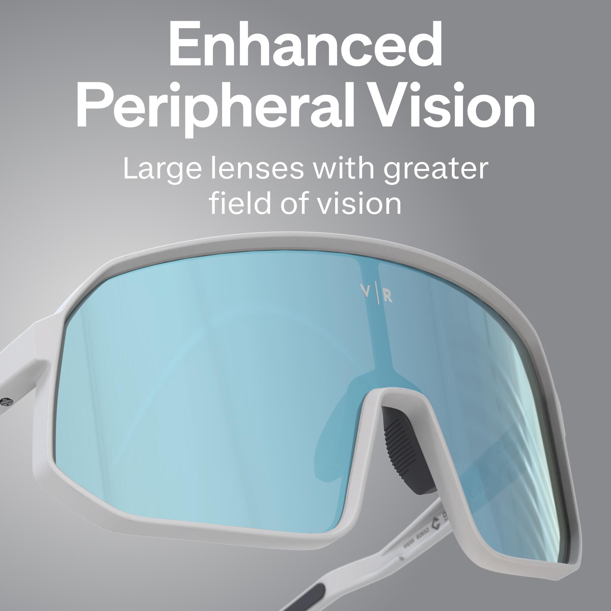 Cycling Cat 3 Sunglasses RoadR 900 Perf - White