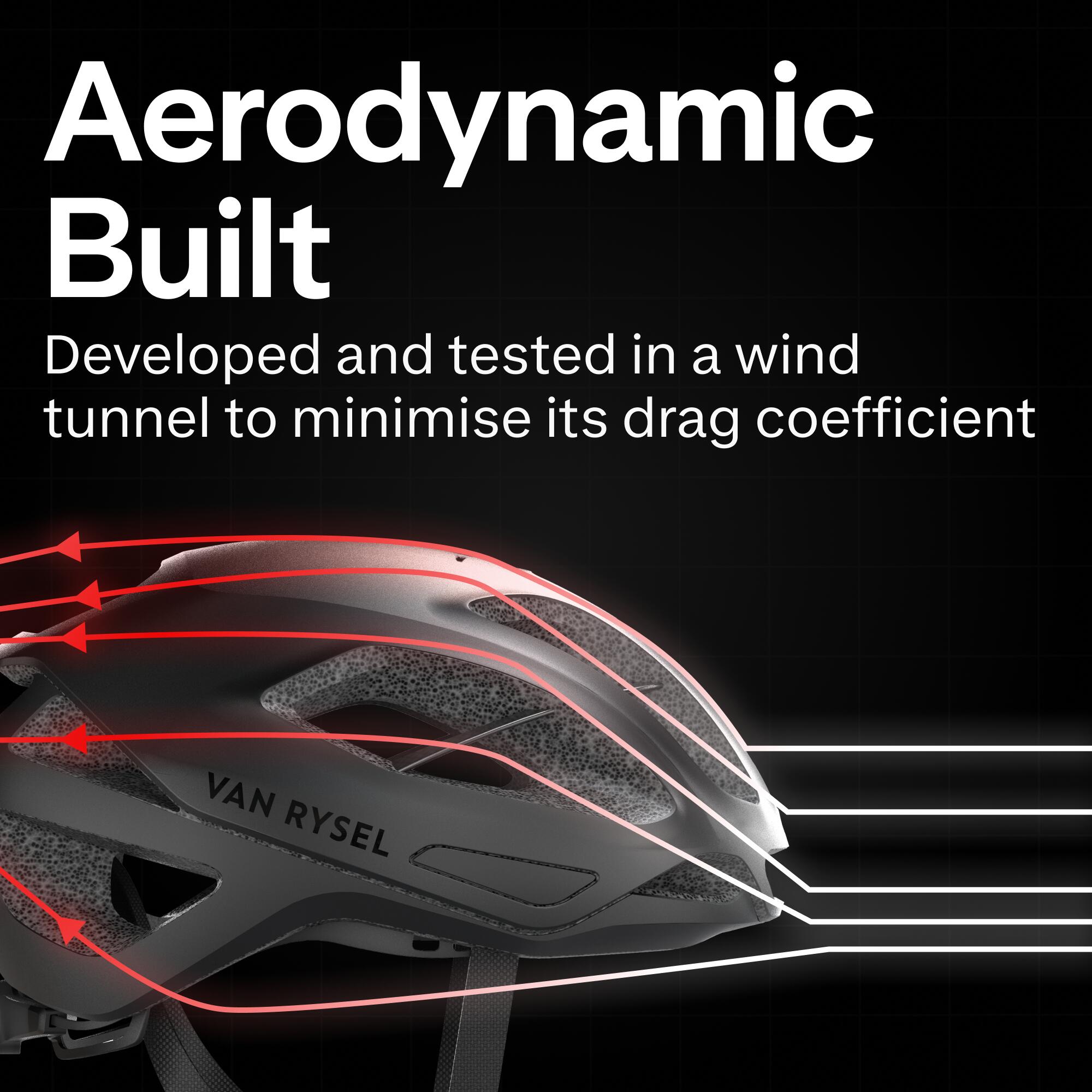 Road Cycling Helmet RCR - Black