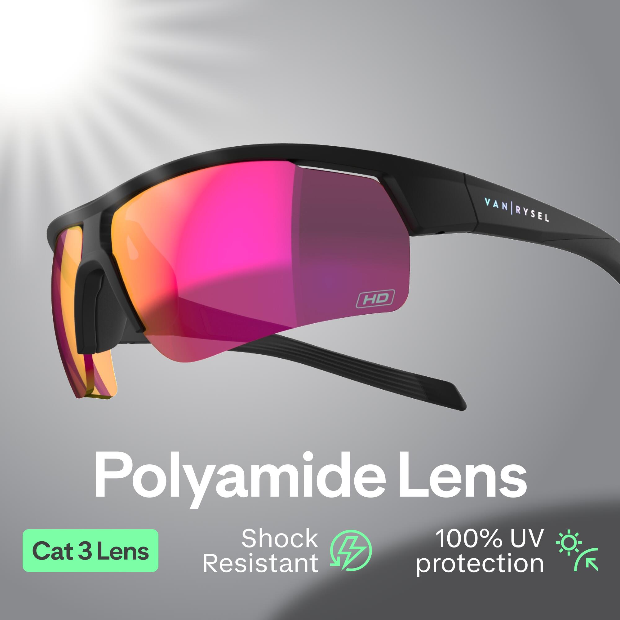 Cycling Sunglasses Roadr 500 Cat 3 High Definition