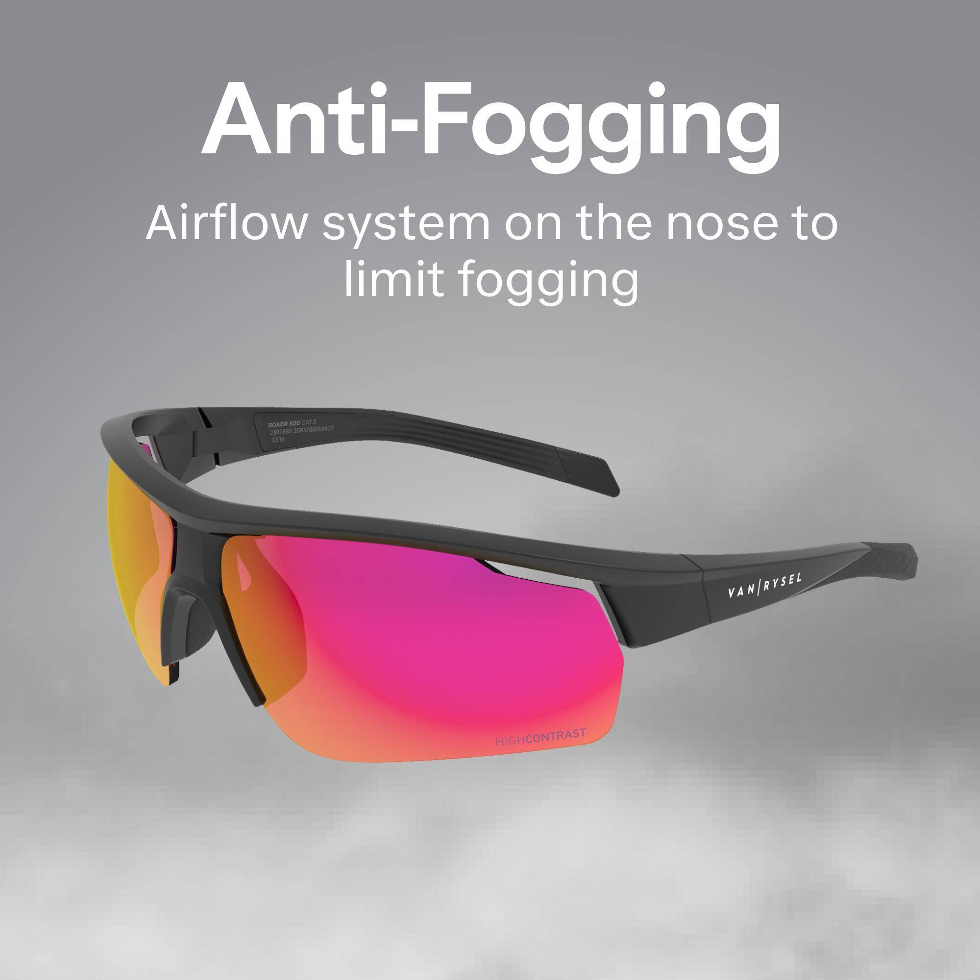 Cycling Sunglasses Roadr 500 Cat 3 High Definition -  3
