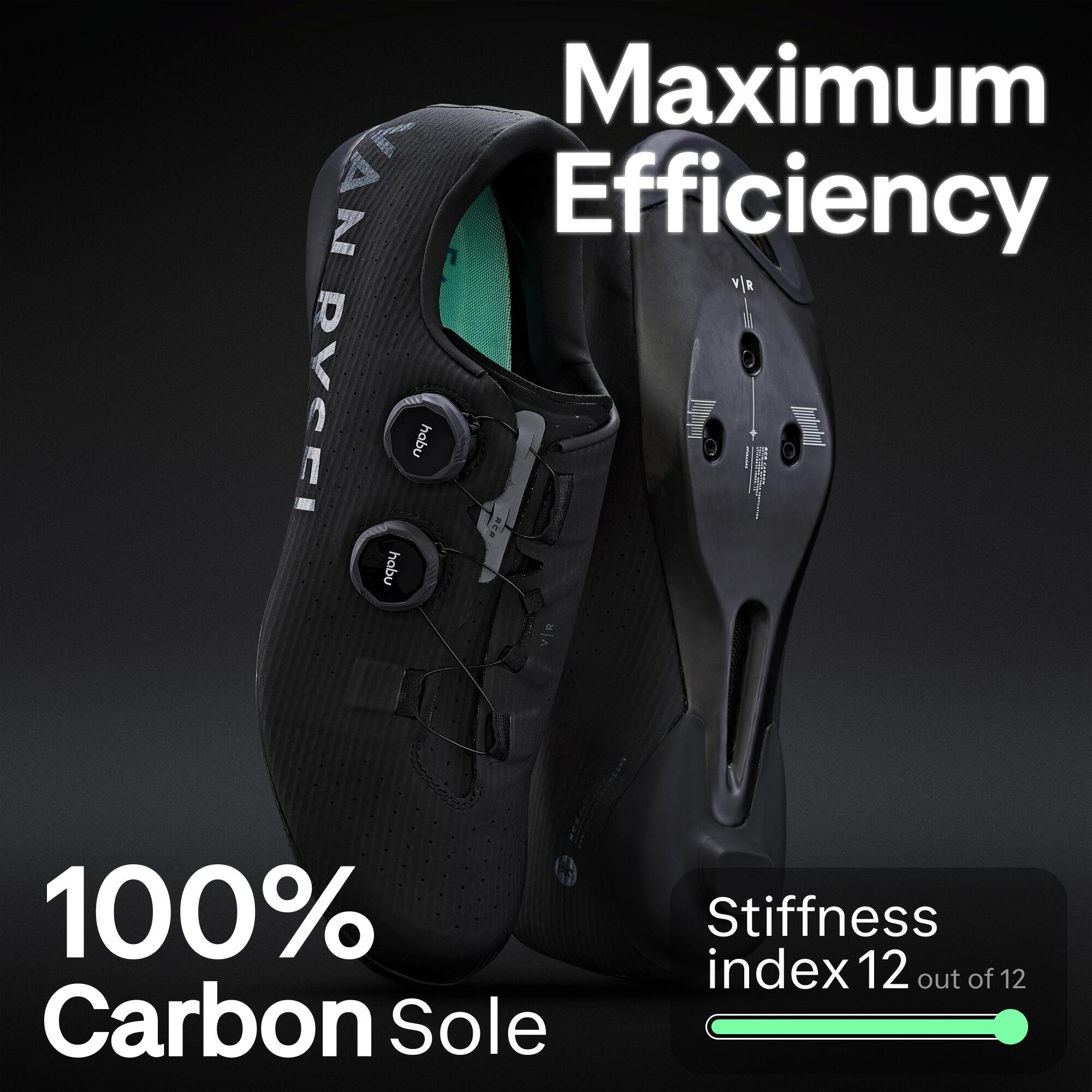 Road Cycling Shoes Van Rysel RCR R - Black