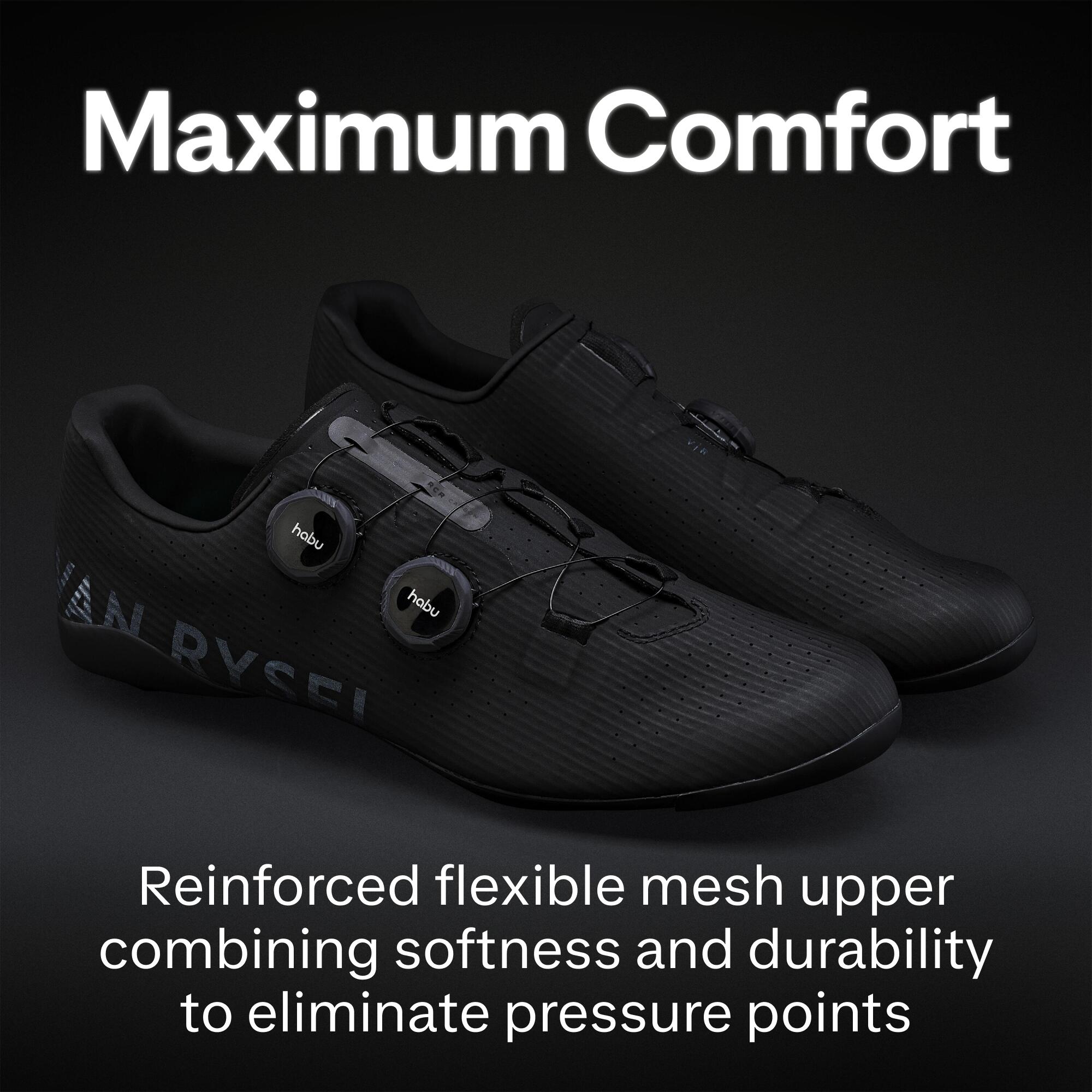 Road Cycling Shoes Van Rysel RCR R - Black