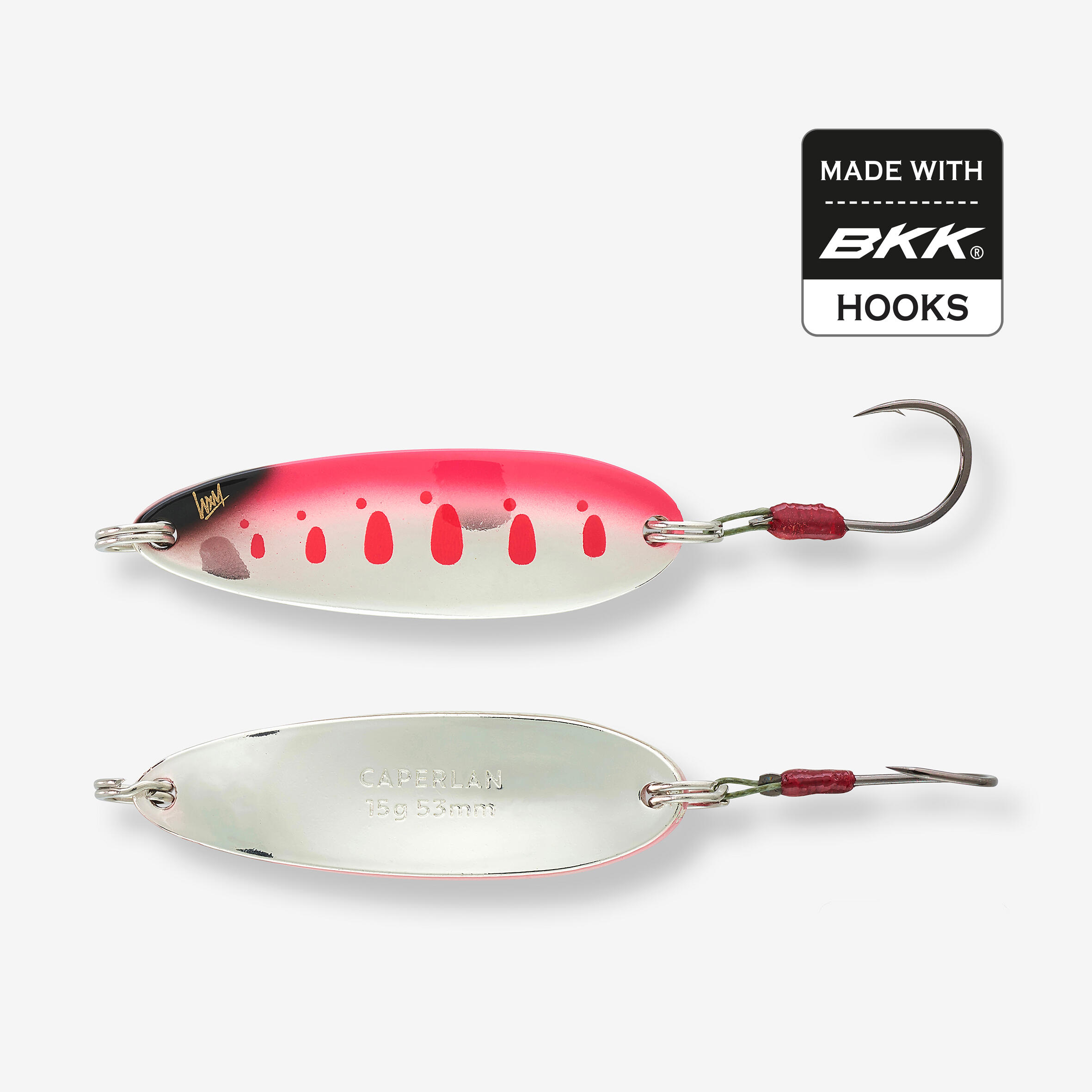 LPATTERN 5PCS Cuillers De Pêche à La Truite Perche Brochet Leurres Kit De Leurre De Peche En Metal Cuillere Tournante Metallique A Truite Brochet Peche Carnassiers