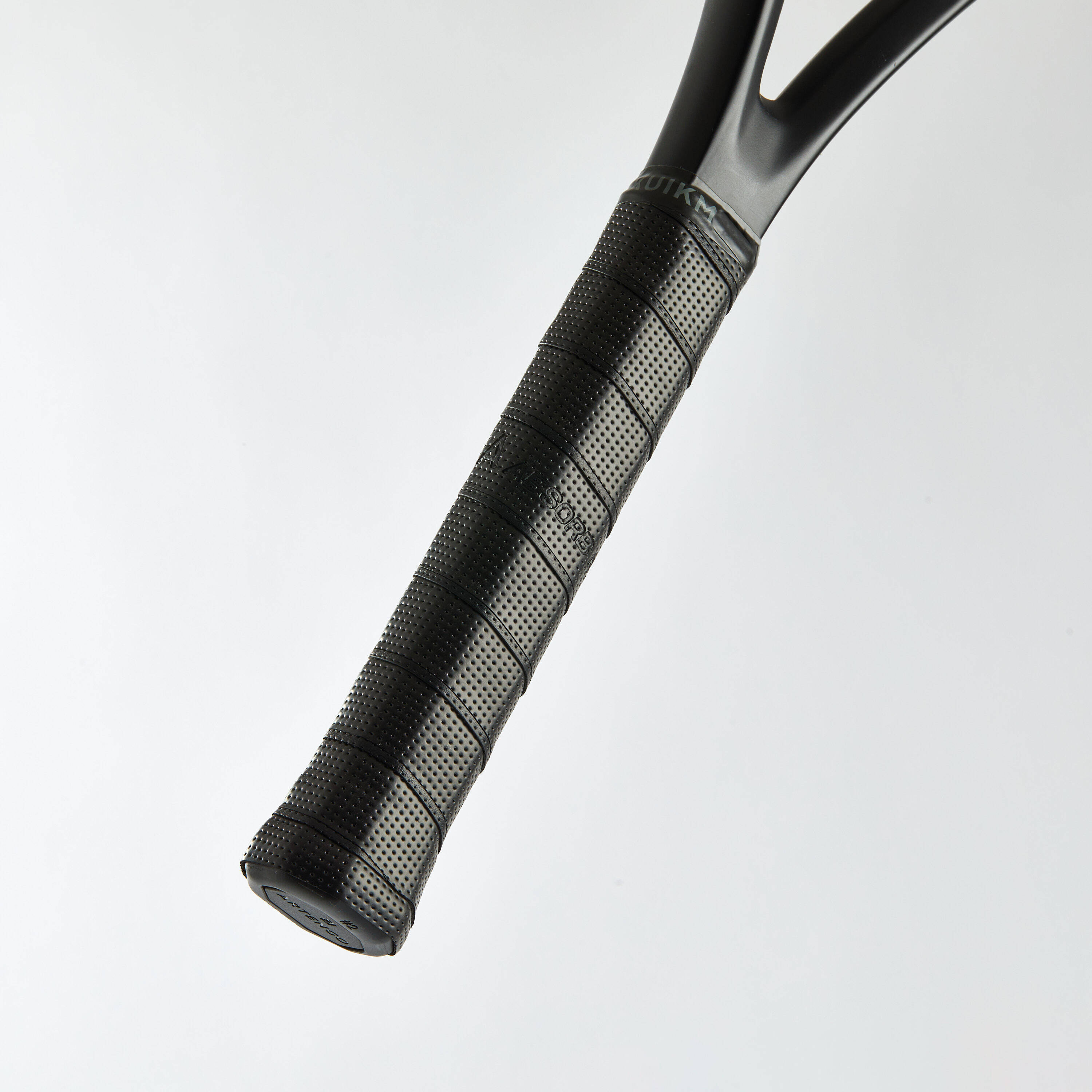 Tennis Racket Base Grip Absorb Black x1 -  3