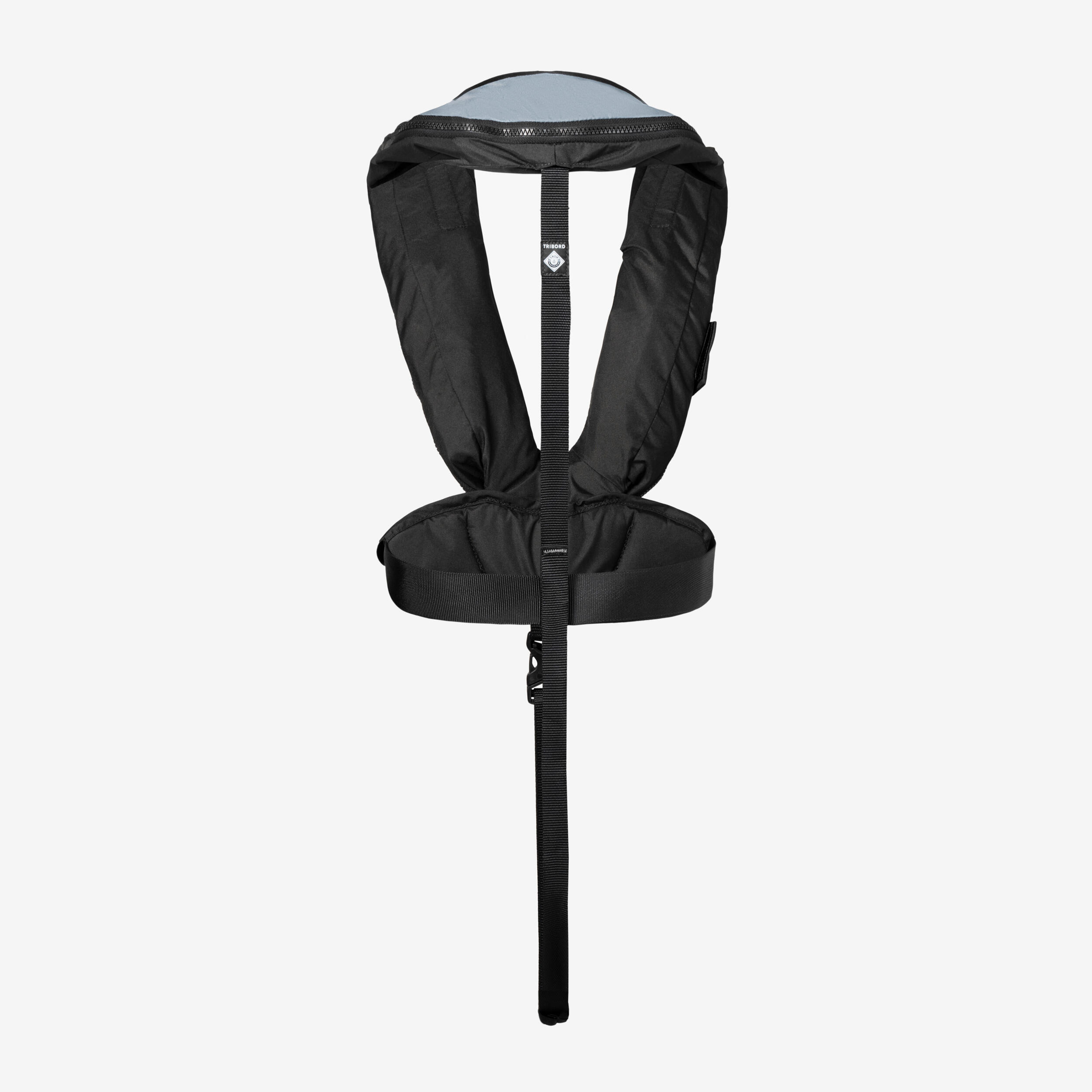 Rettungsweste Damen/Herren selbstaufblasend LJ150N + Gurtsystem grau 2/15
