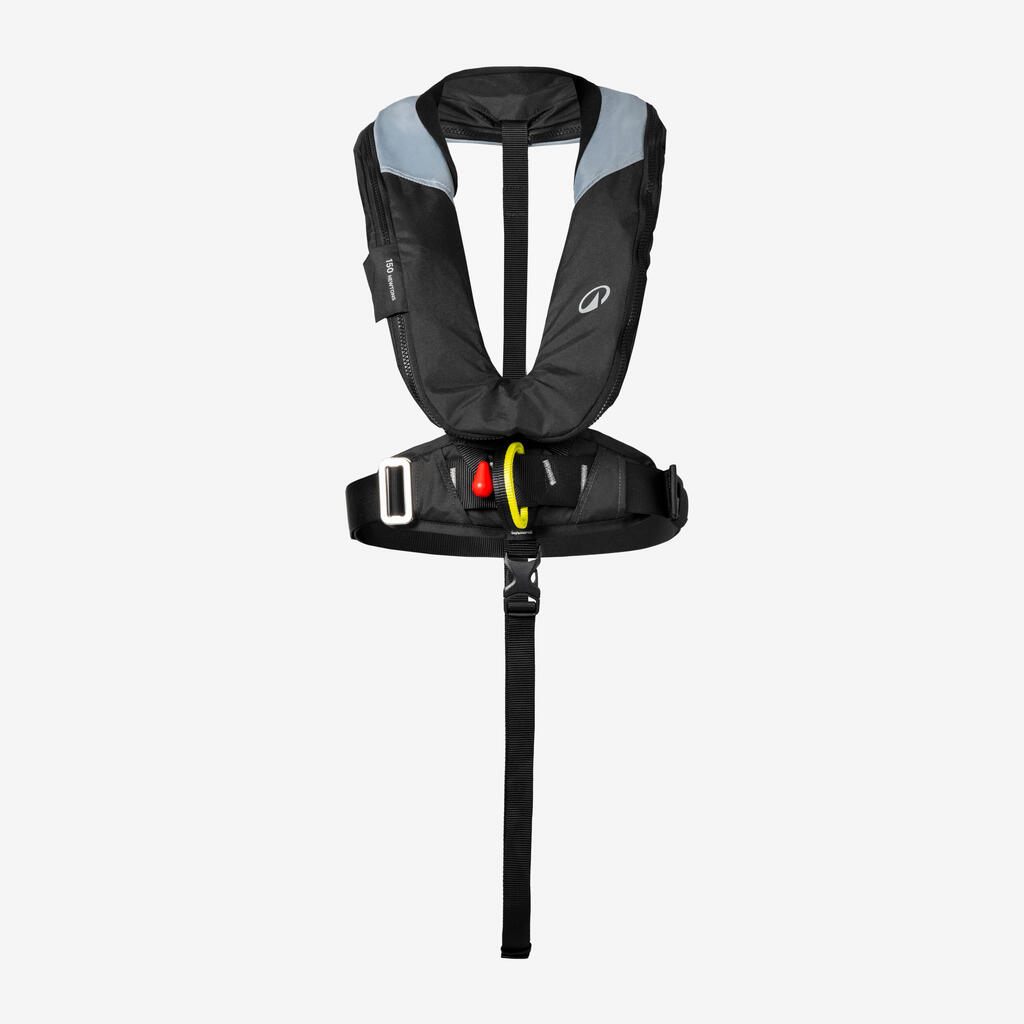 Siv reševalni jopič LJ150N za odrasle