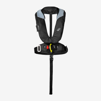 Reddingsvest lj150n zelfopblazend + grijs harnas