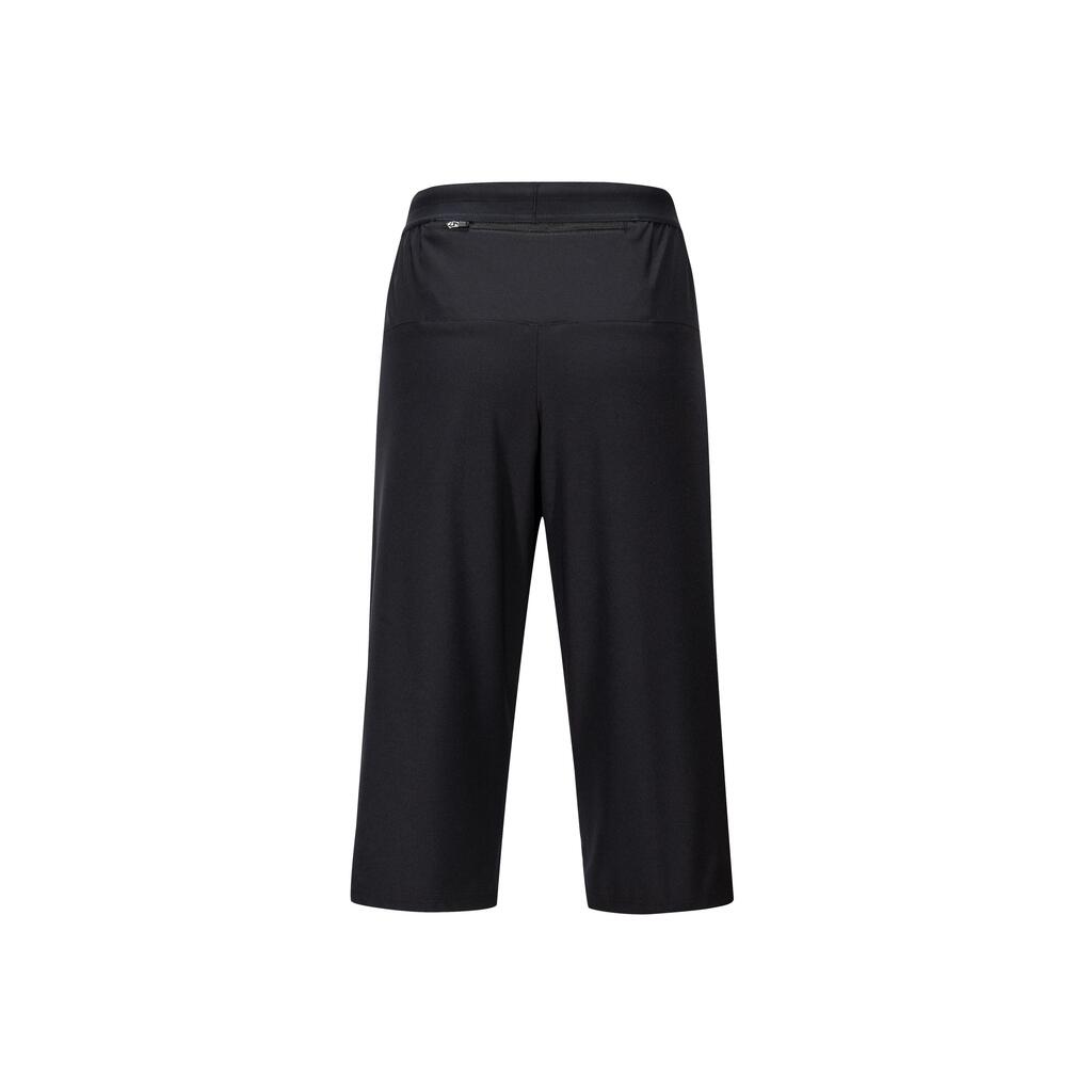Pantalon de running homme 3/4 respirant et à séchage rapide KIPRUN  - Noir