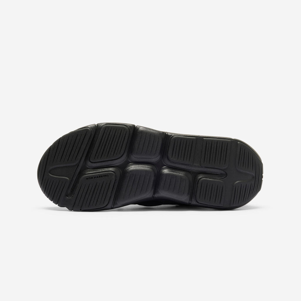 Chaussures à scratch et lacets élastiques légères enfant, Playful Fast Violet
