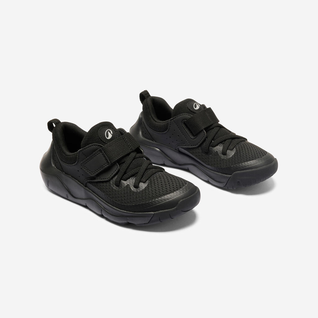 Chaussures à scratch et lacets élastiques légères enfant, Playful Fast Violet