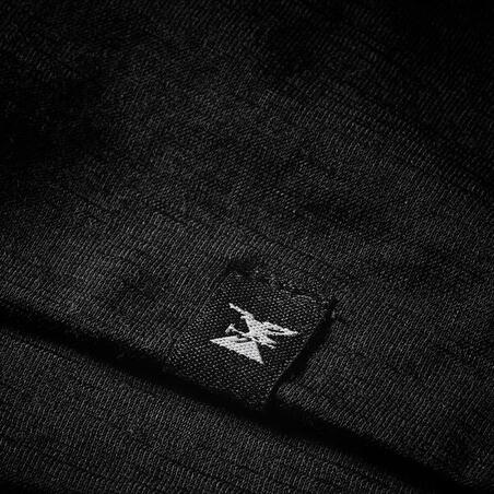 Пов'язка на голову MT500 для трекінгу з вовни мериноса чорна Пов'язка на голову MT500 для трекінгу з вовни мериноса чорна