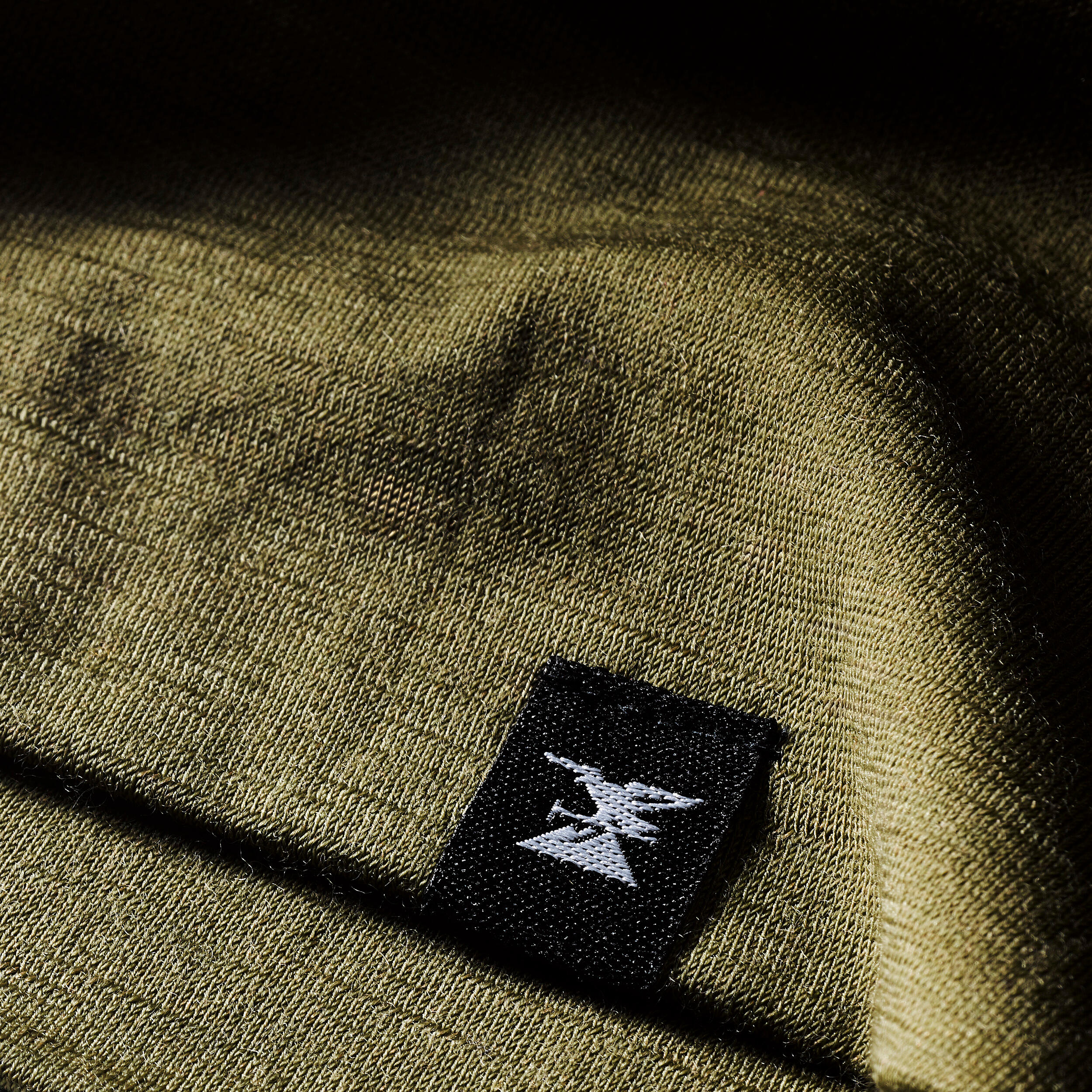 Warm Merino Wool Hiking Headband - MT 500 Green - SIMOND