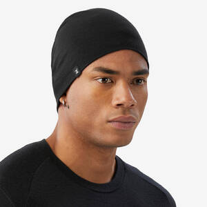 Merino Wool Trekking Hat MT500 - Black