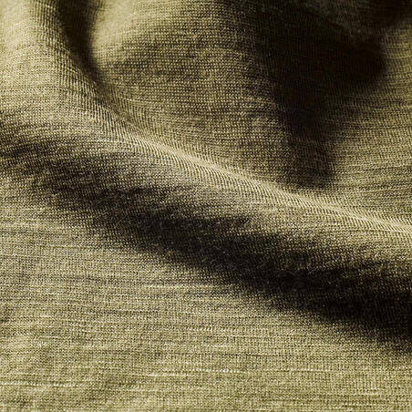 Шапка з мериносової вовни MT500 для туризму хакі